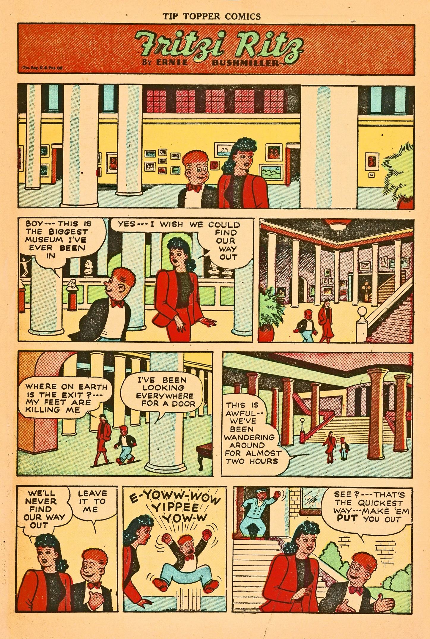 Read online Tip Topper Comics comic -  Issue #3 - 9