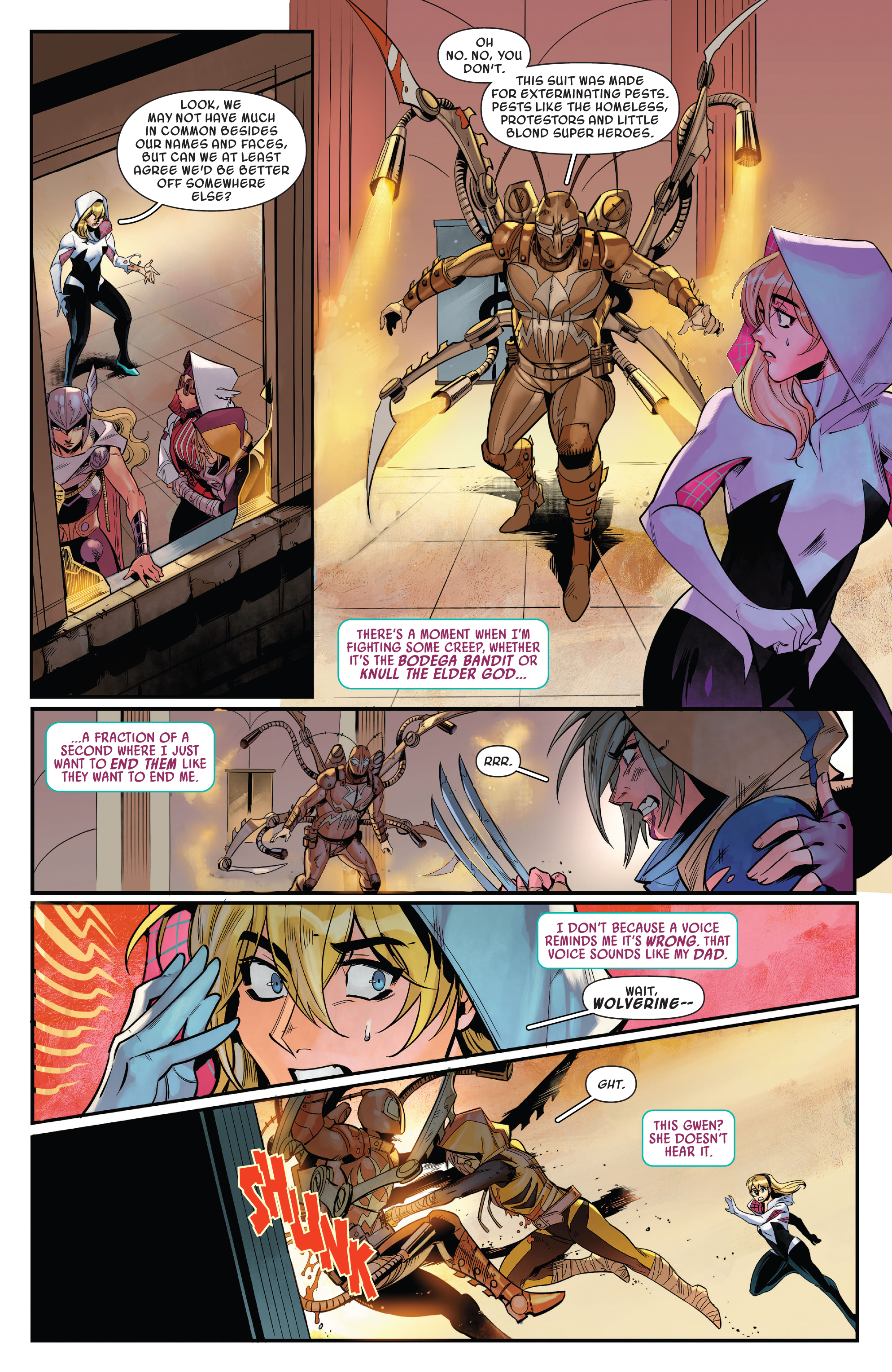 Read online Spider-Gwen: Gwenverse comic -  Issue #2 - 19