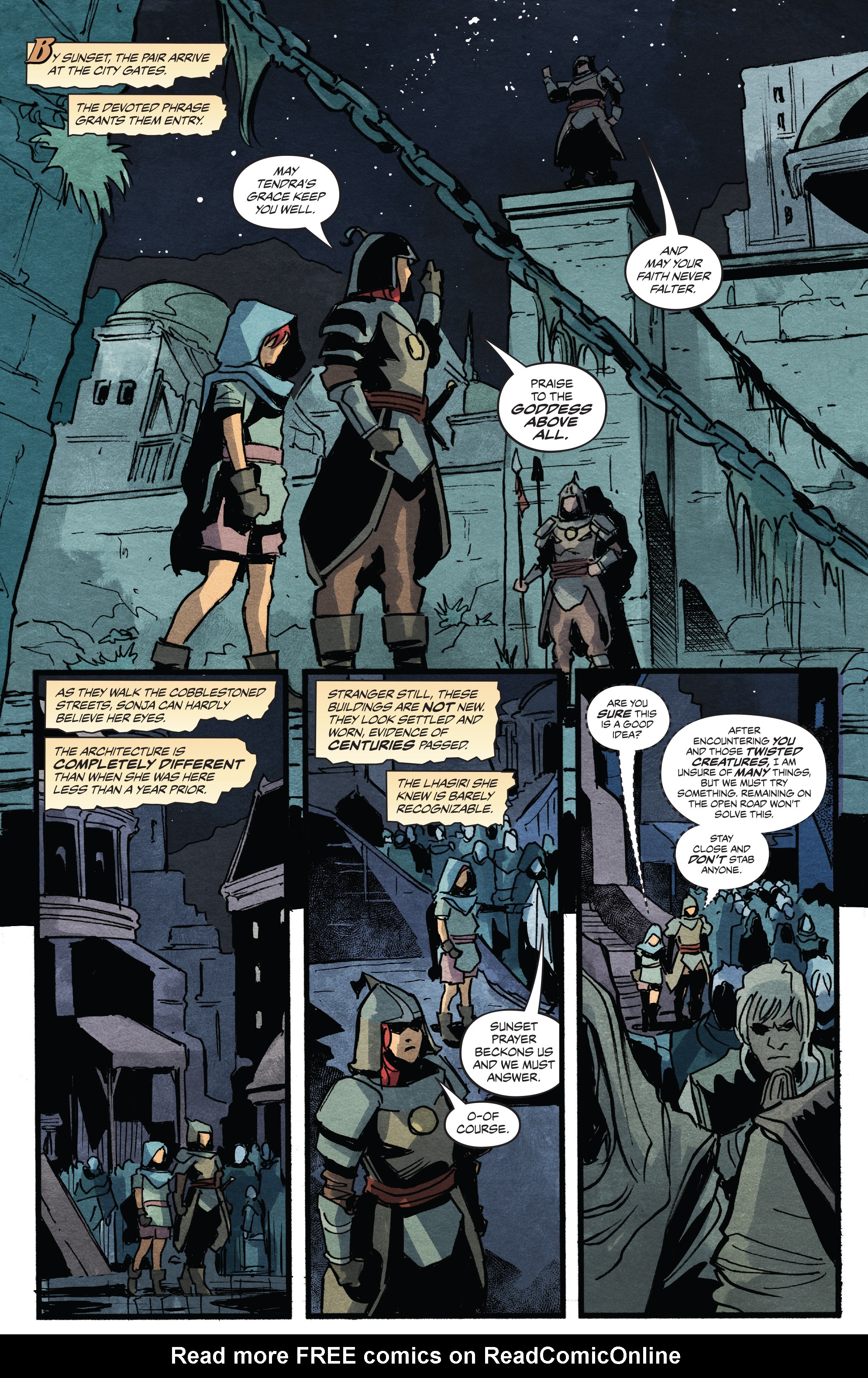 Read online Unbreakable Red Sonja comic -  Issue #3 - 20