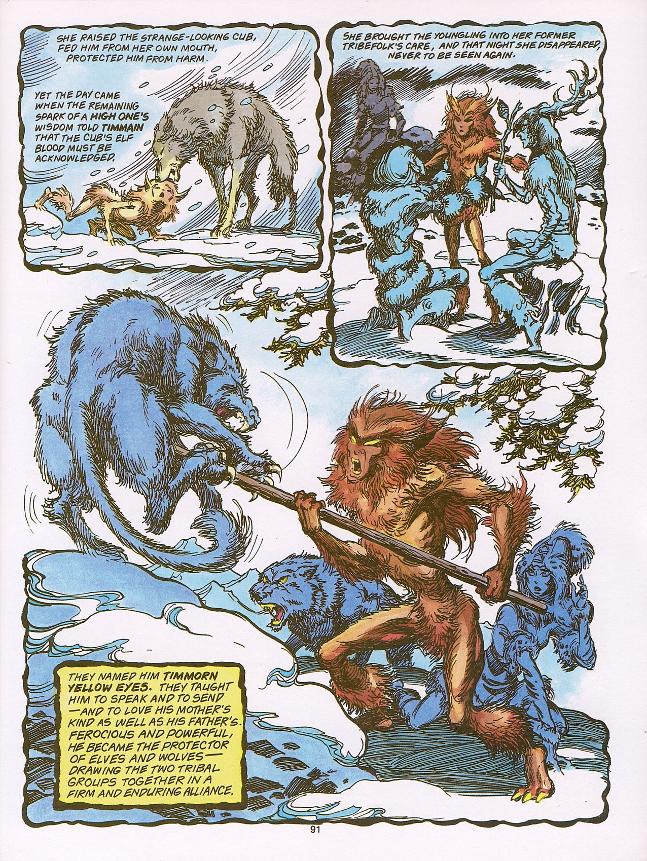 Read online ElfQuest (Starblaze Edition) comic -  Issue # TPB 3 - 97