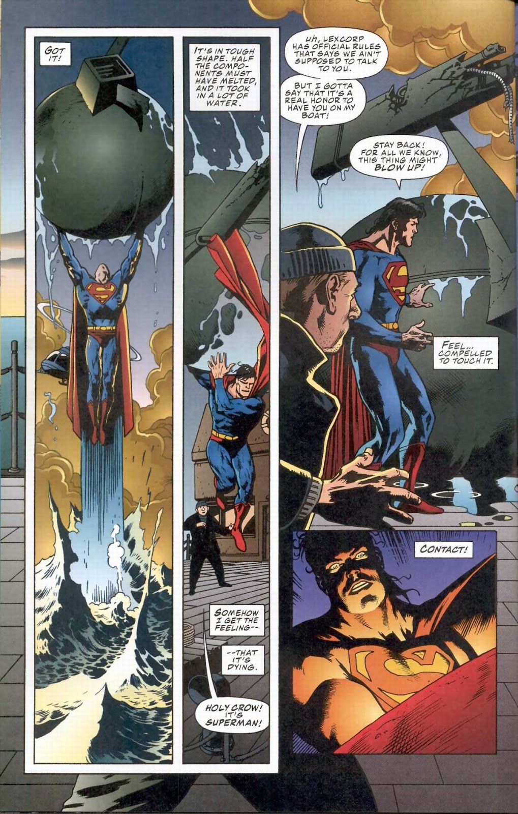 Superman vs. Aliens issue 1 - Page 14