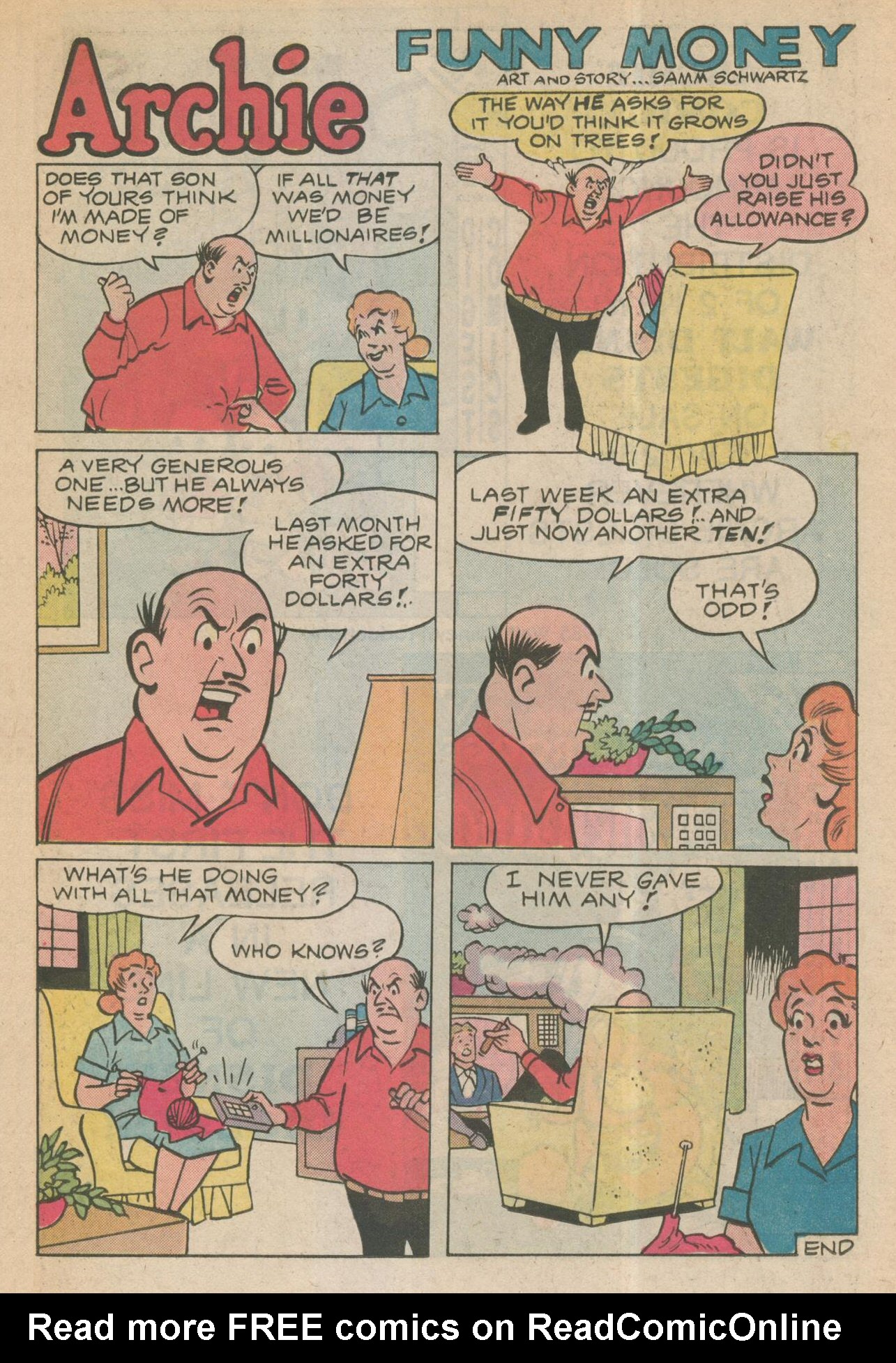 Read online Archie's TV Laugh-Out comic -  Issue #105 - 11