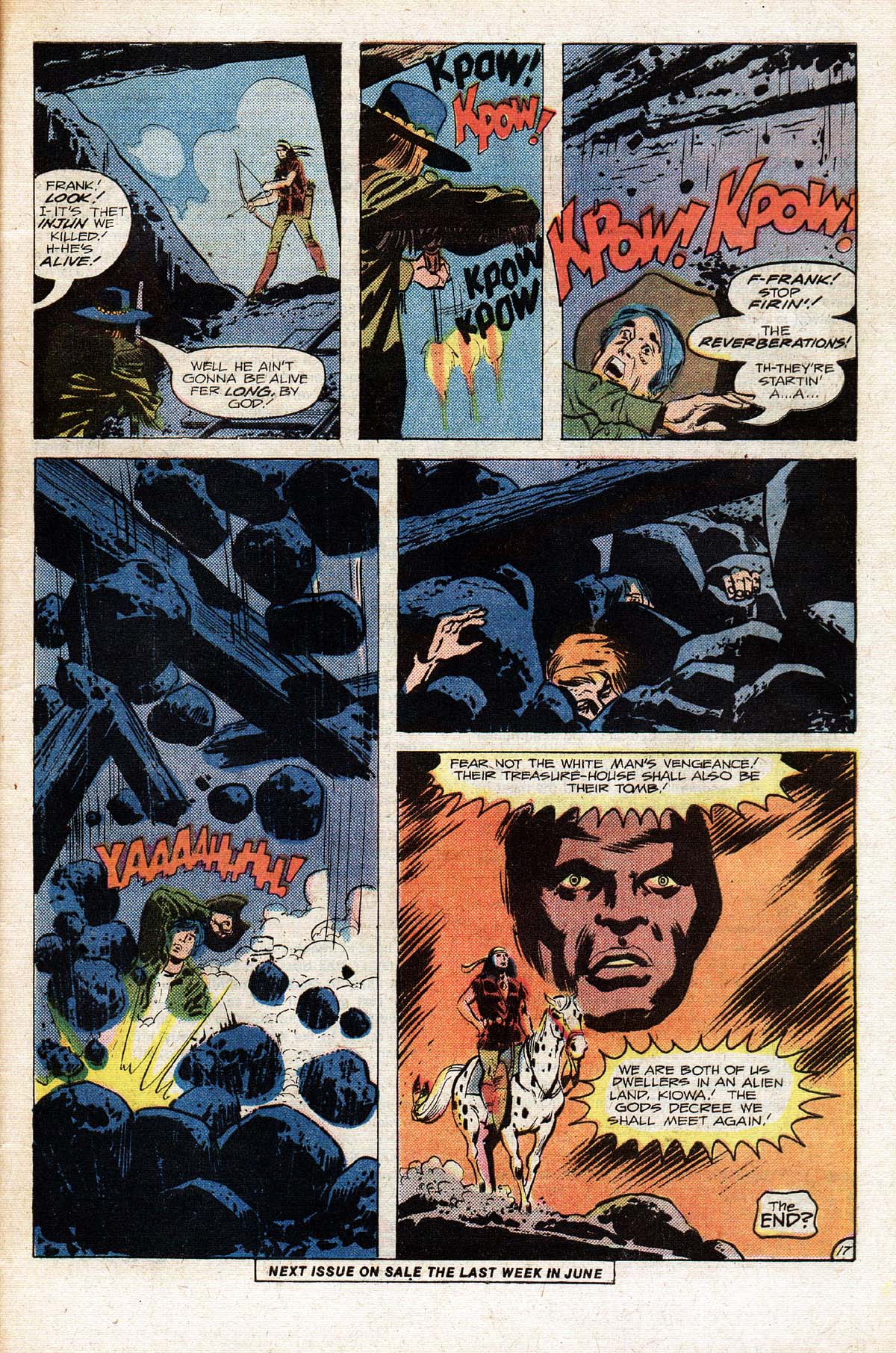 Read online Weird Western Tales (1972) comic -  Issue #41 - 31