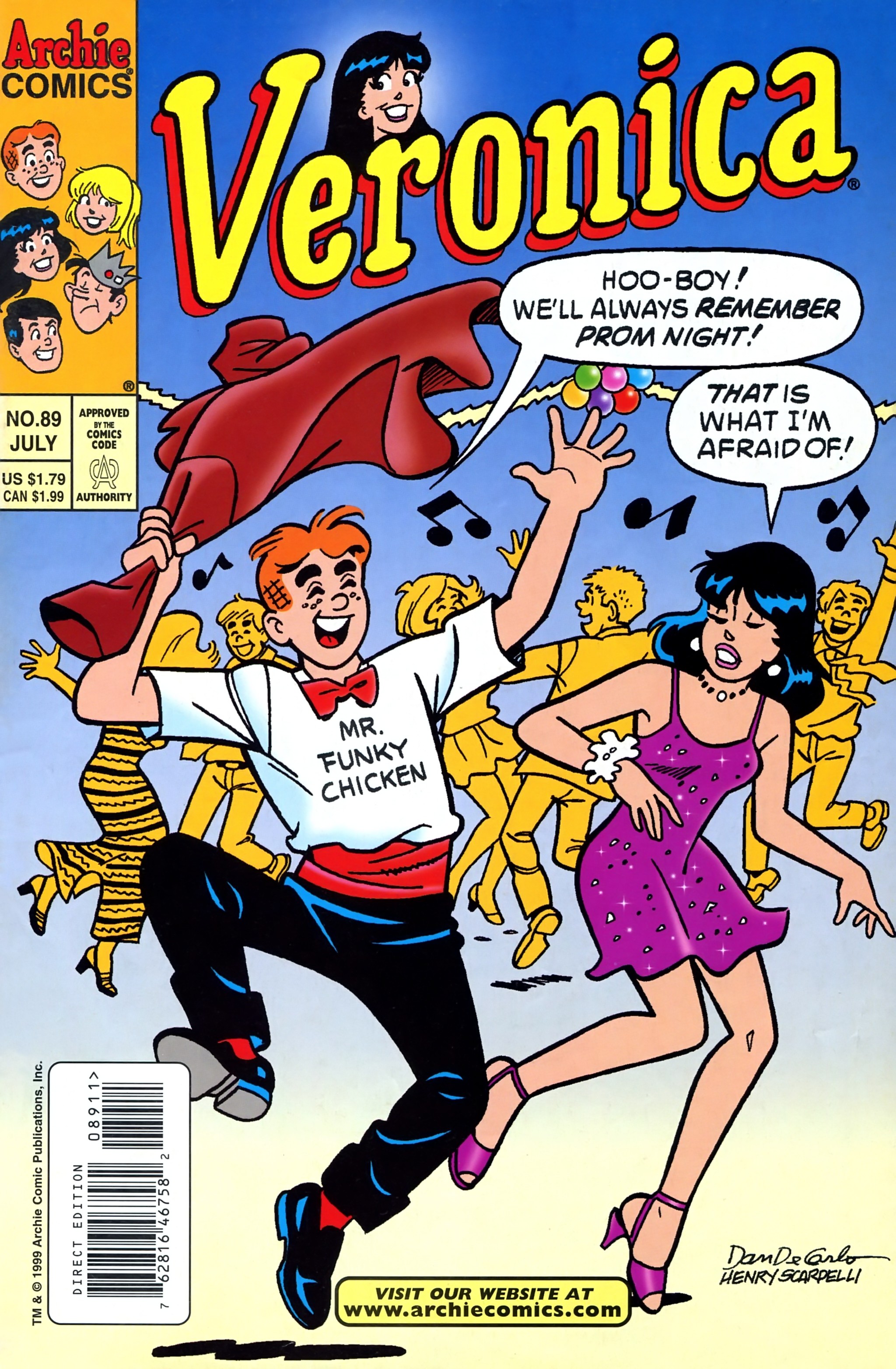 Read online Veronica comic -  Issue #89 - 1