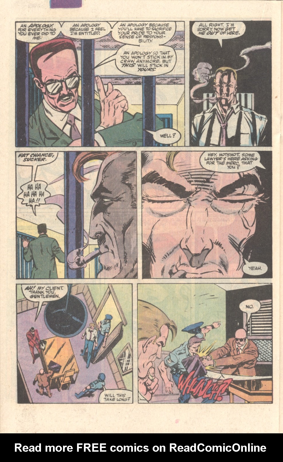 Read online Mark Hazzard: Merc comic -  Issue #3 - 20