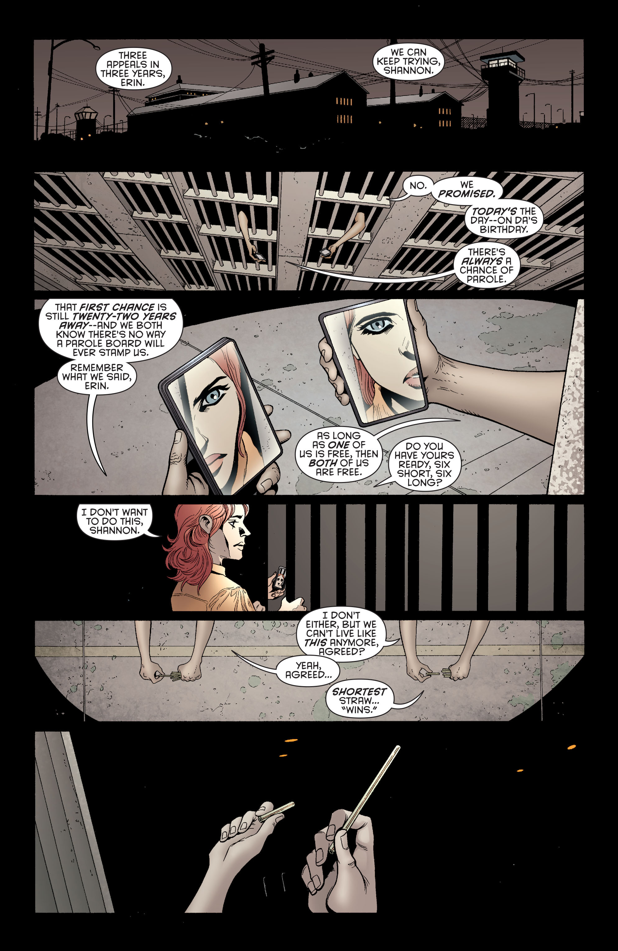 Read online Batman and Robin (2011) comic -  Issue #26 - Batman and Two-Face - 9