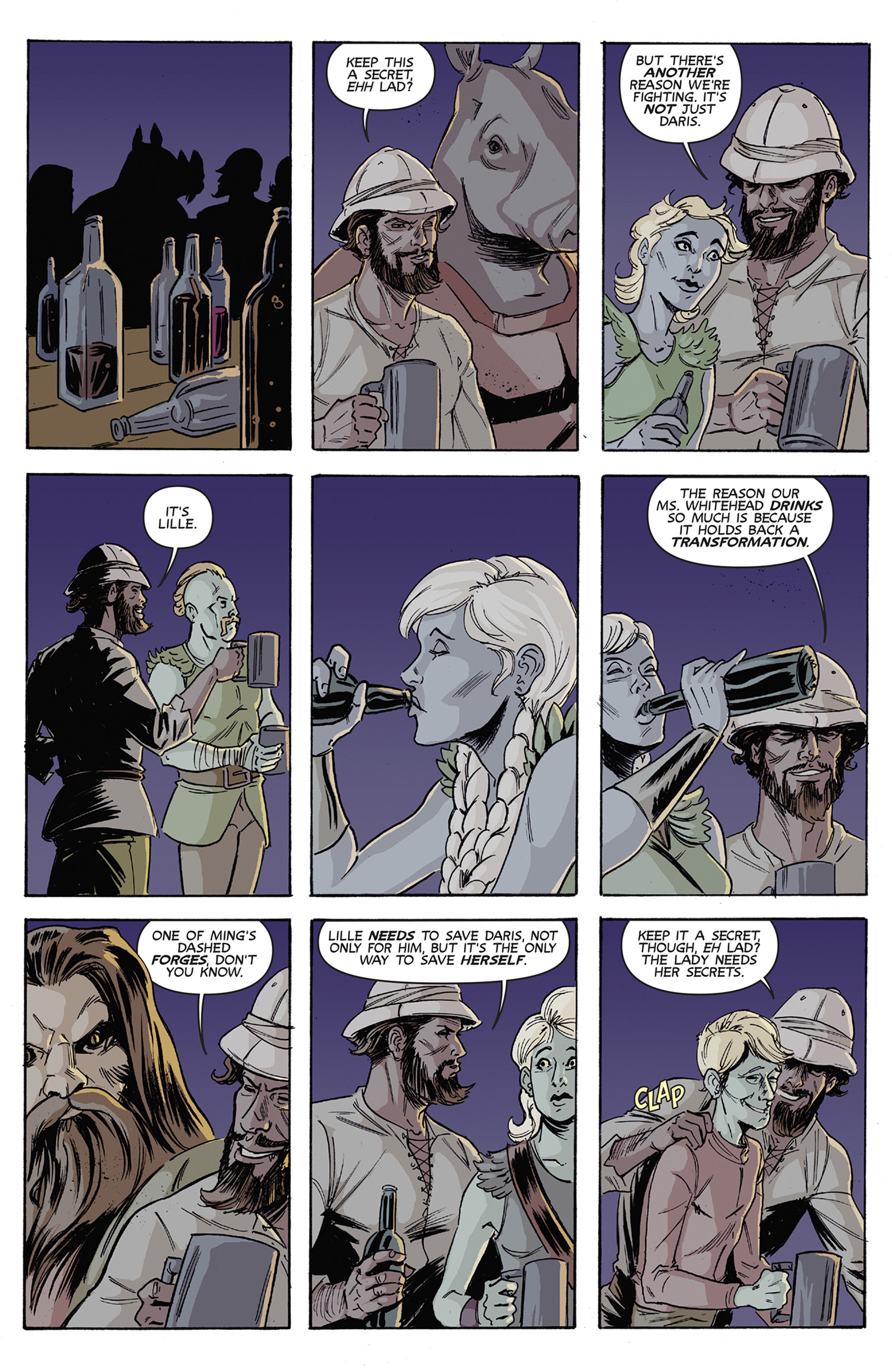 Read online King: Jungle Jim comic -  Issue #4 - 6