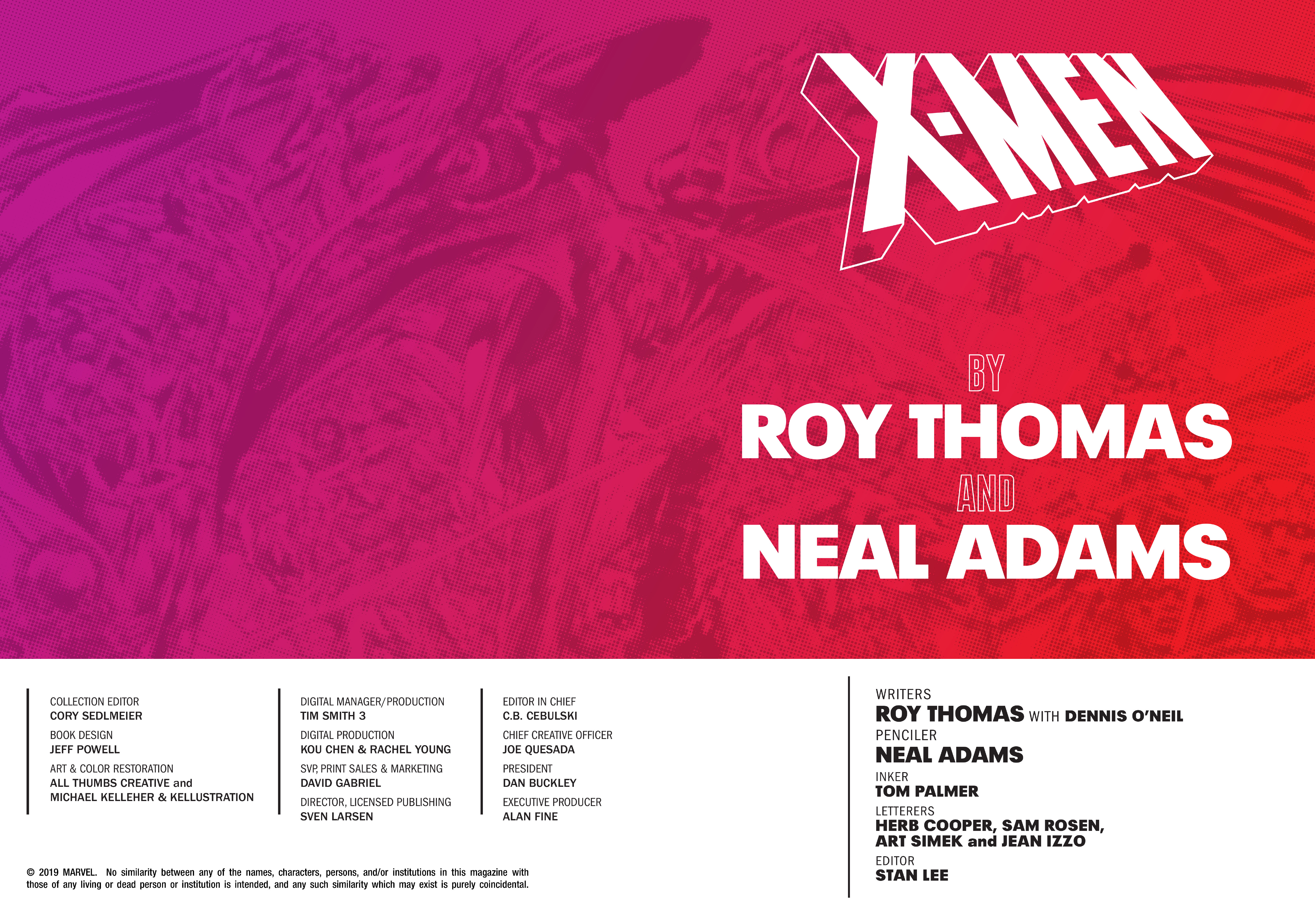 Read online X-Men by Roy Thomas & Neal Adams Gallery Edition comic -  Issue # TPB (Part 1) - 3