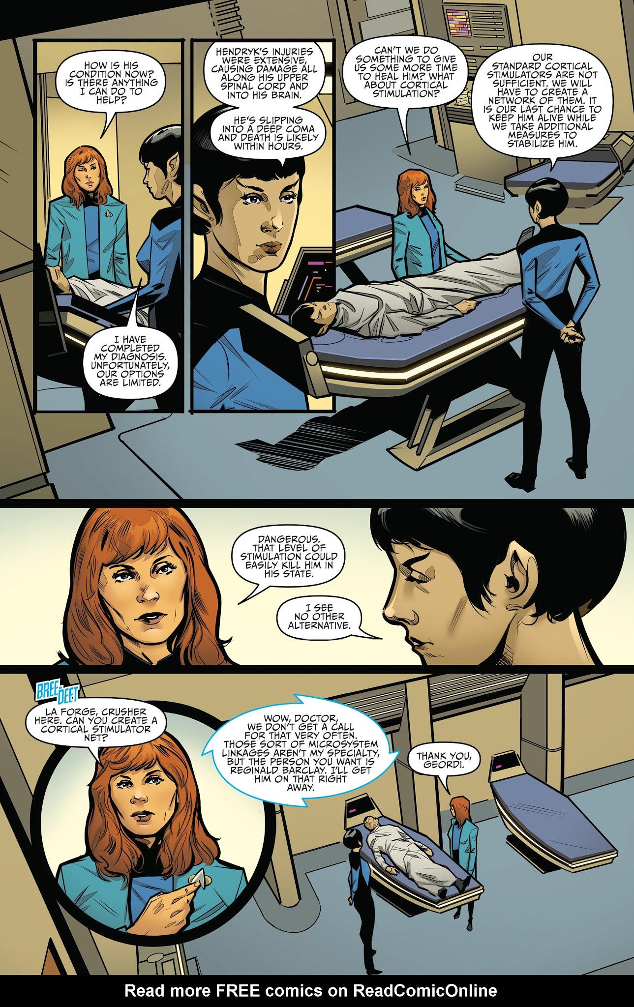 Read online Star Trek: The Next Generation: Terra Incognita comic -  Issue #3 - 7