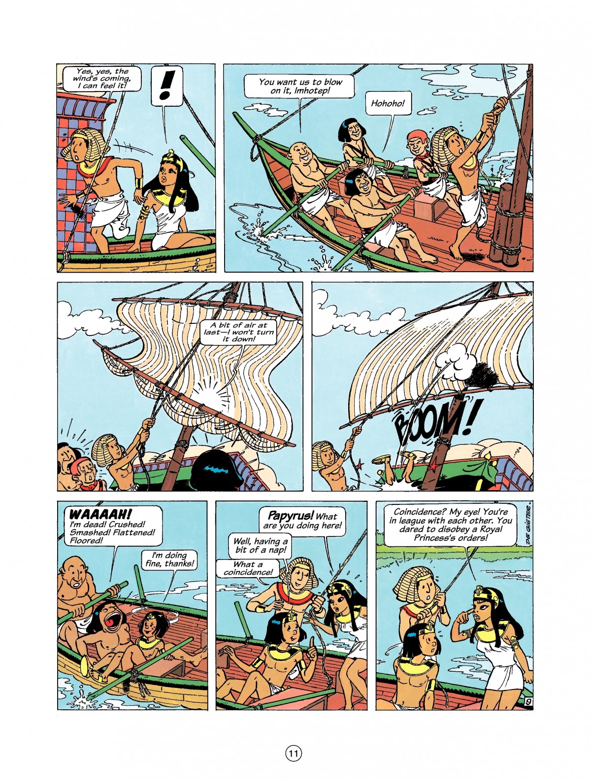 Read online Papyrus comic -  Issue #1 - 11
