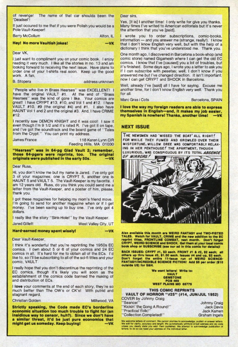 Read online The Vault of Horror (1950) comic -  Issue #25 - 21