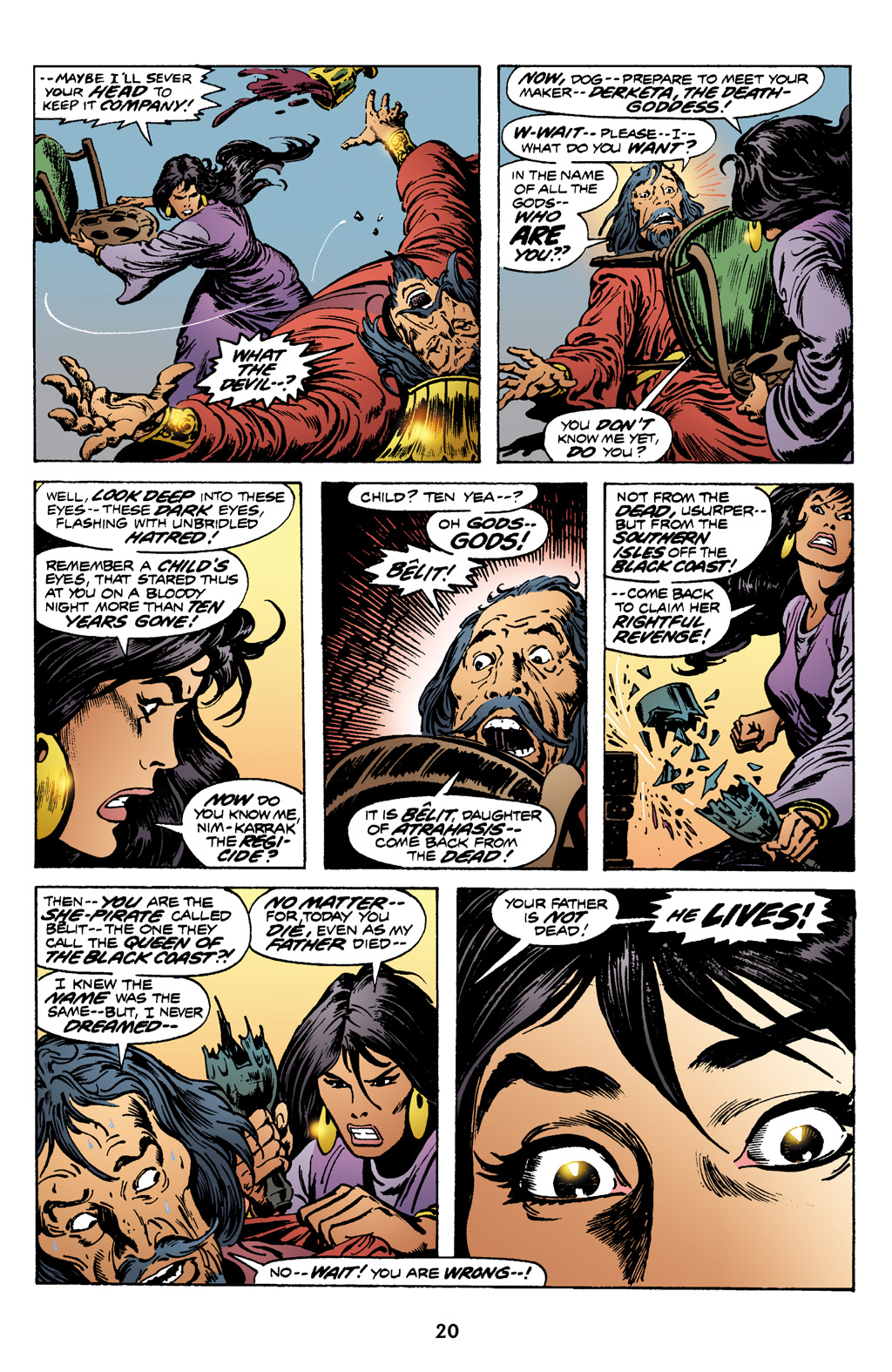 Read online The Chronicles of Conan comic -  Issue # TPB 10 (Part 1) - 21