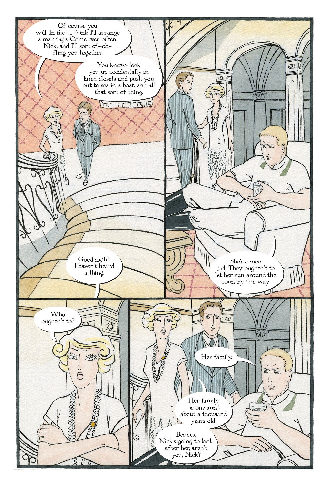 Read online The Great Gatsby: The Graphic Novel comic -  Issue # TPB (Part 1) - 36