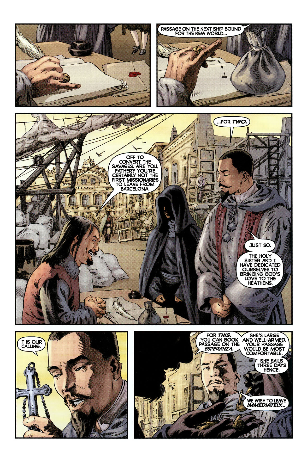 Read online Samurai: Heaven and Earth (2006) comic -  Issue #1 - 19