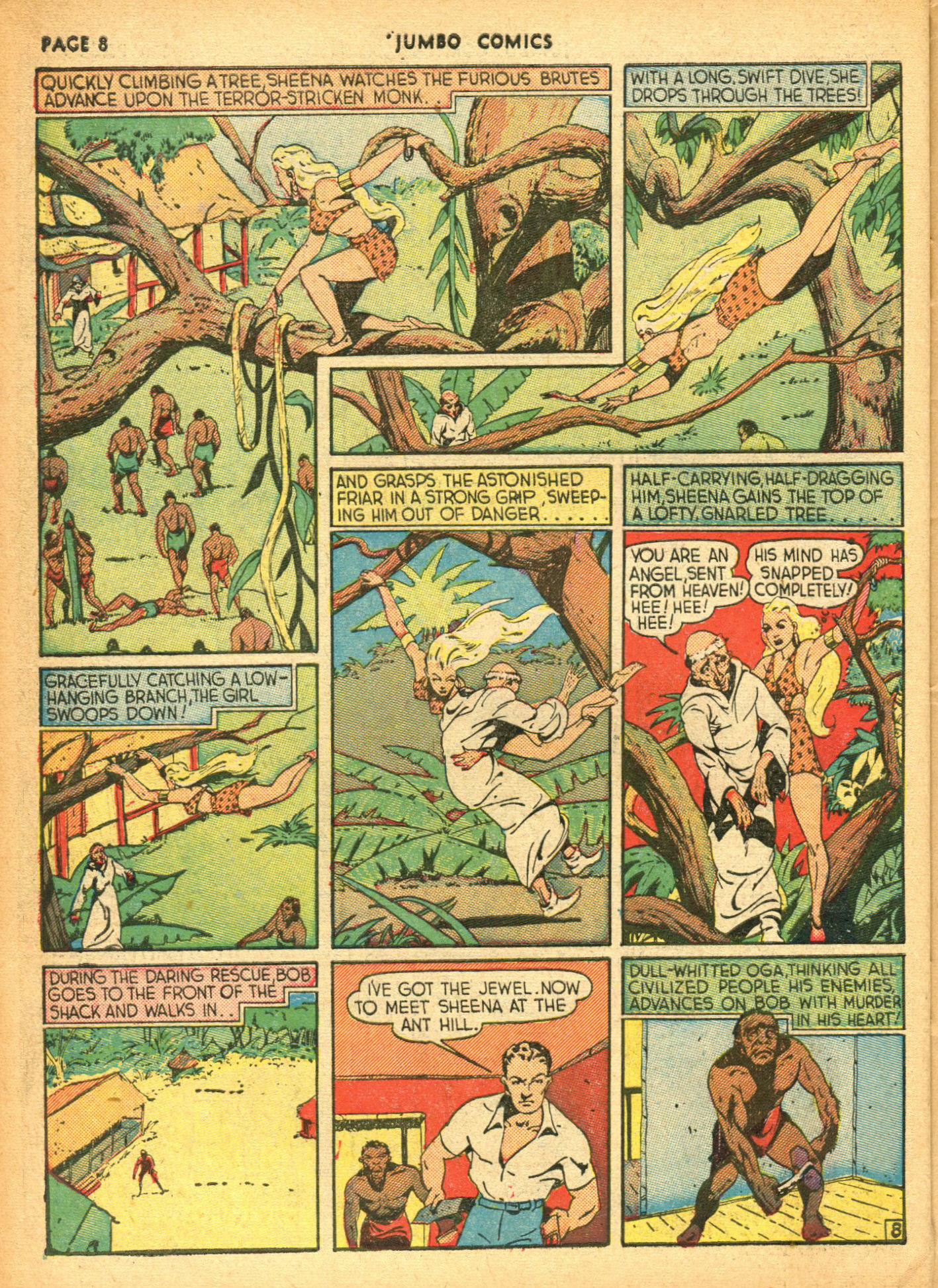 Read online Jumbo Comics comic -  Issue #15y - 10