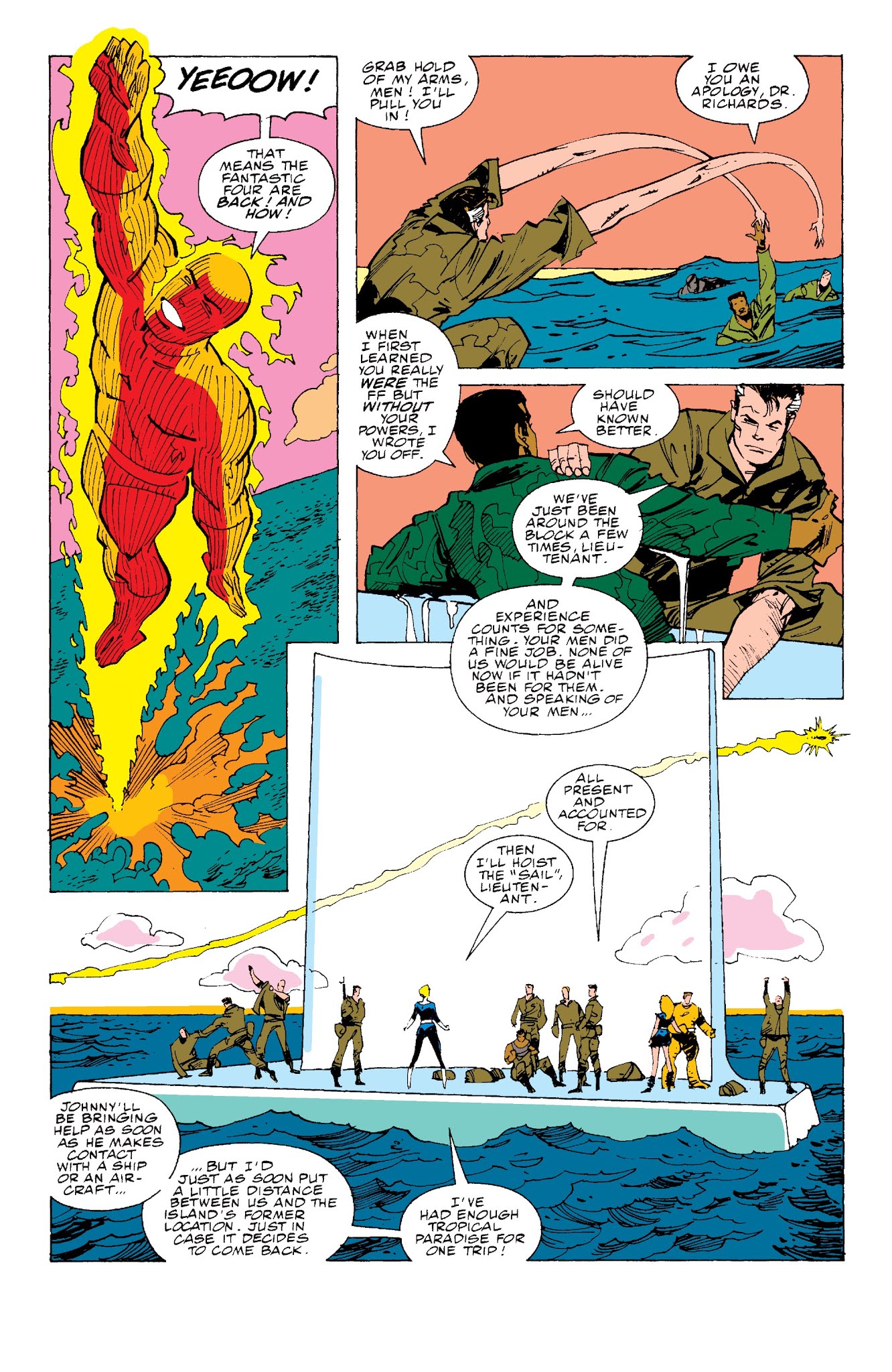 Read online Fantastic Four Visionaries: Walter Simonson comic -  Issue # TPB 2 (Part 2) - 17
