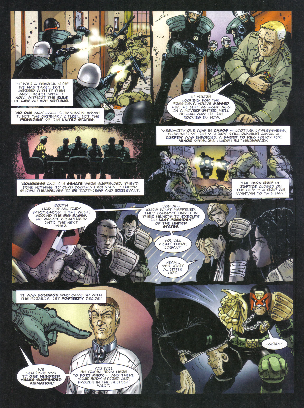 Read online Judge Dredd Origins comic -  Issue # TPB - 106