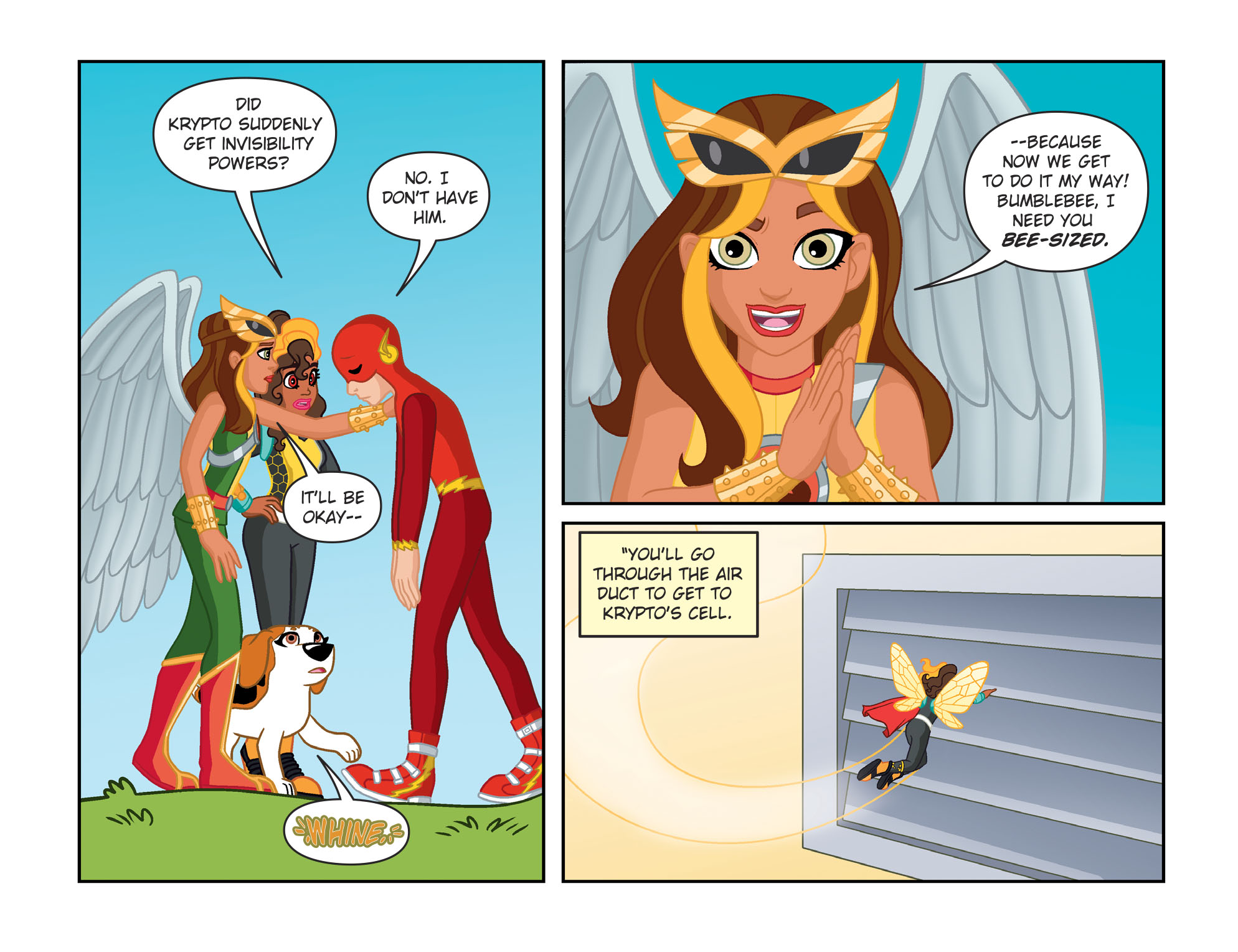 Read online DC Super Hero Girls: Spaced Out comic -  Issue #8 - 14