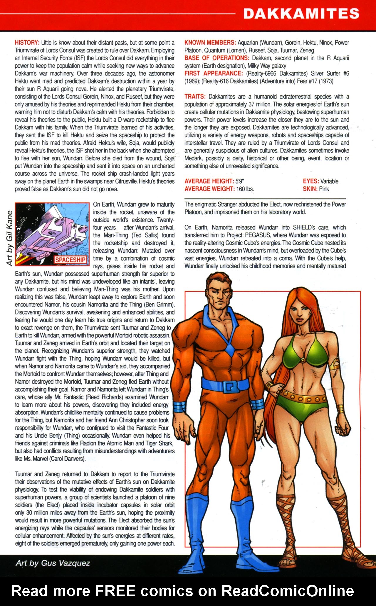 Read online Official Handbook of the Marvel Universe A To Z Update comic -  Issue #4 - 7