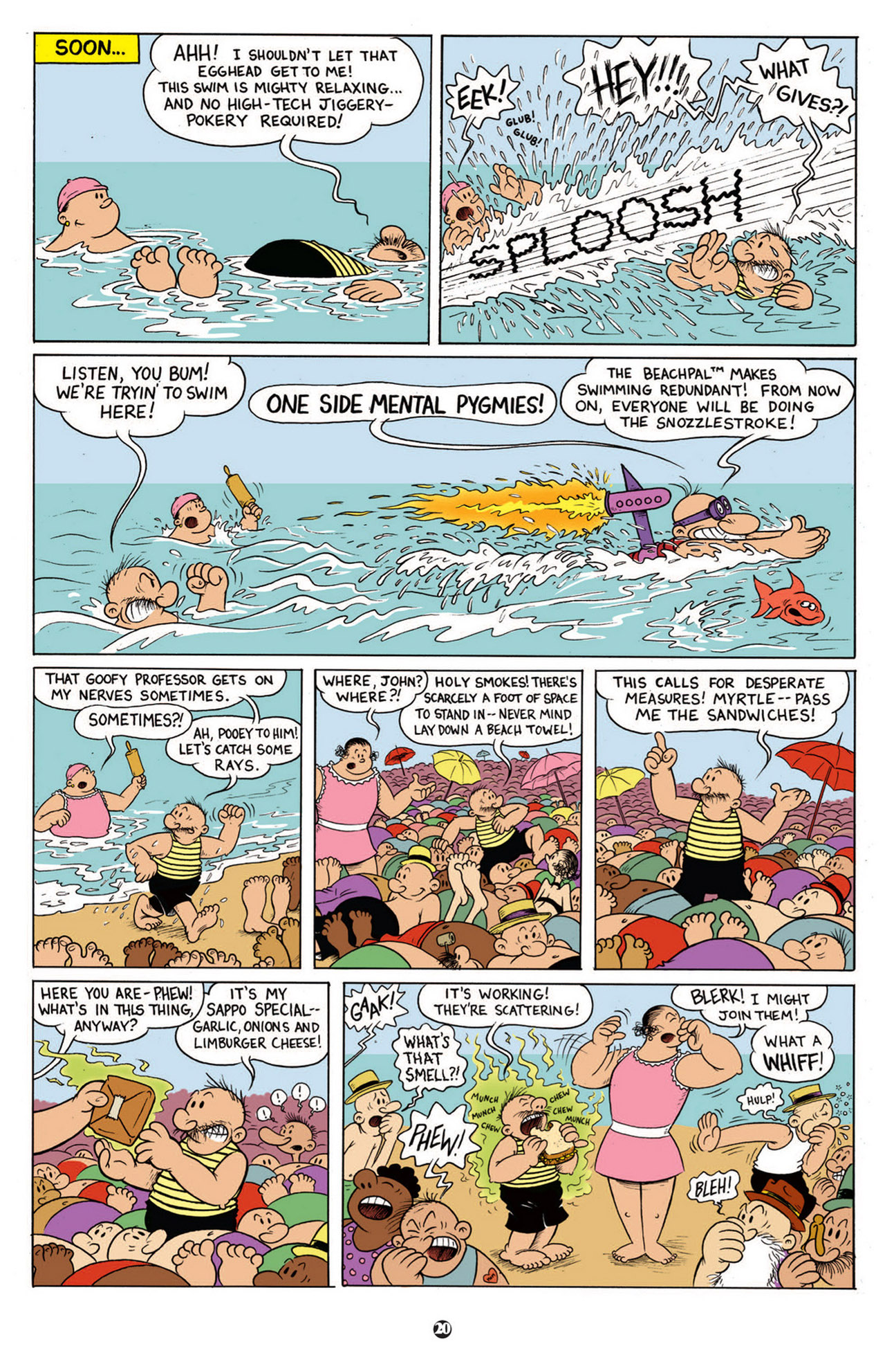 Read online Popeye (2012) comic -  Issue #4 - 22