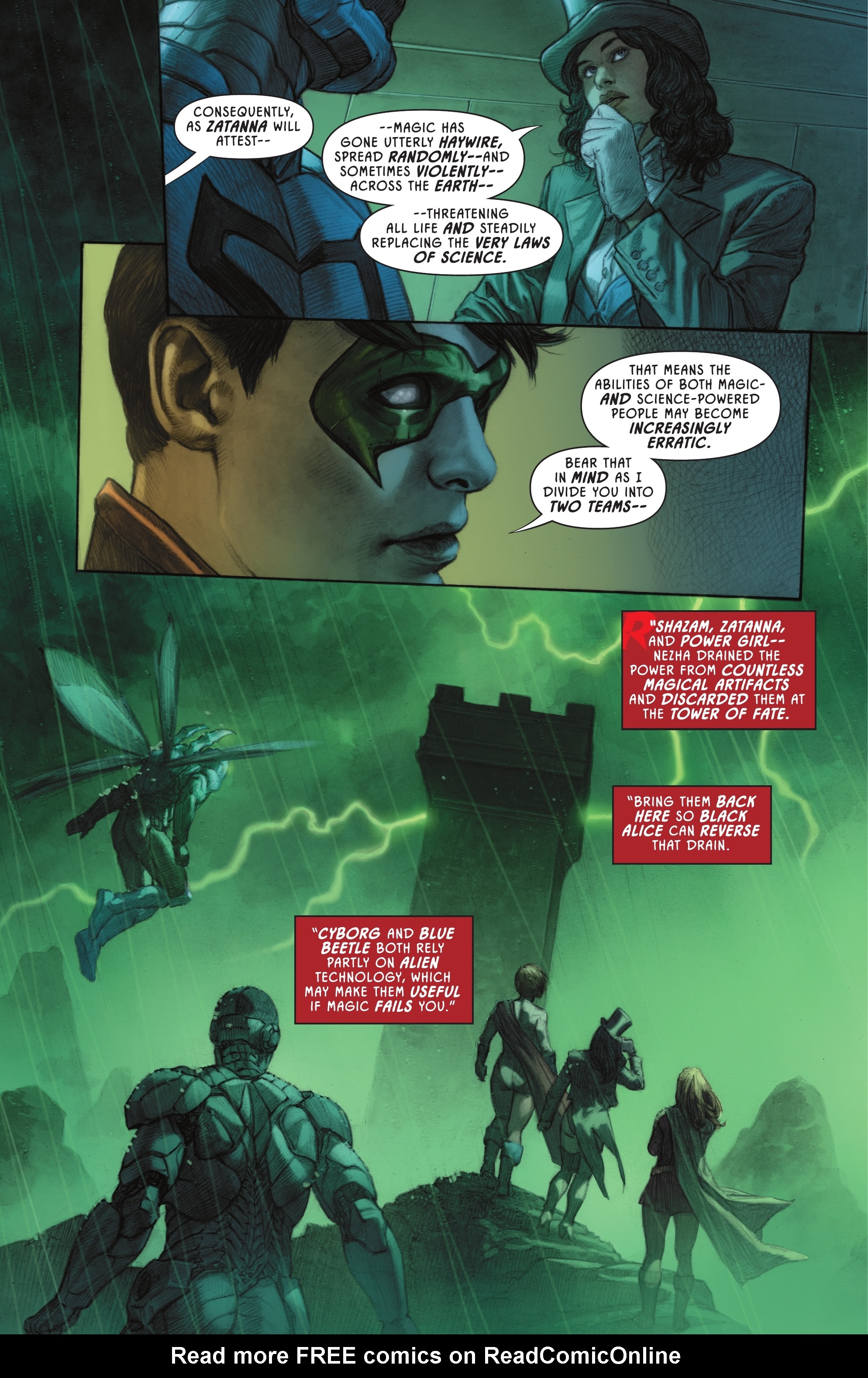 Read online Lazarus Planet: Alpha comic -  Issue # Full - 9