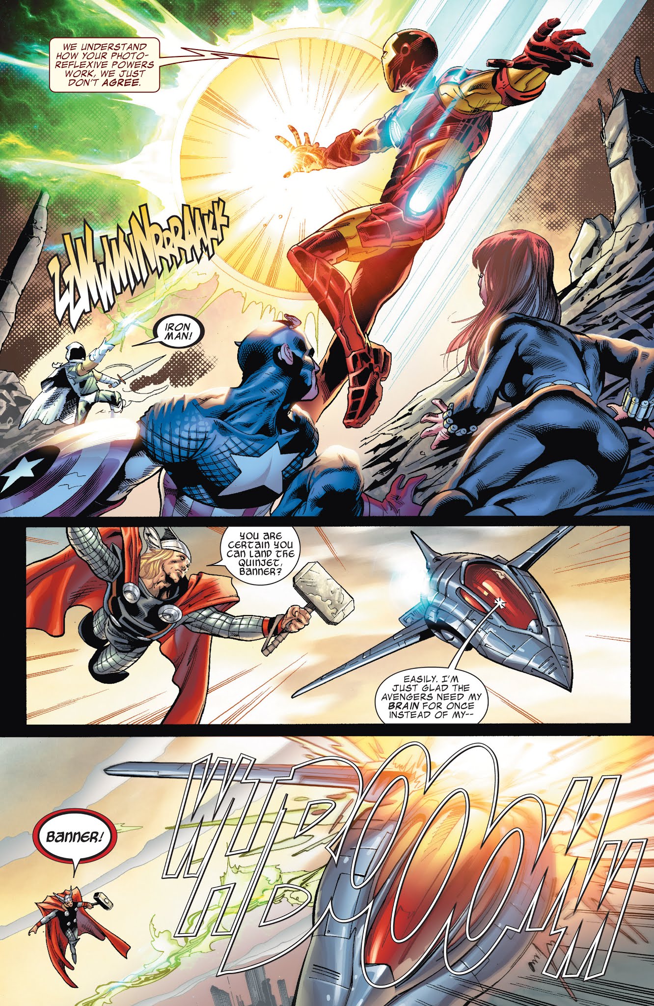 Read online Harley-Davidson/Avengers comic -  Issue #1 - 9