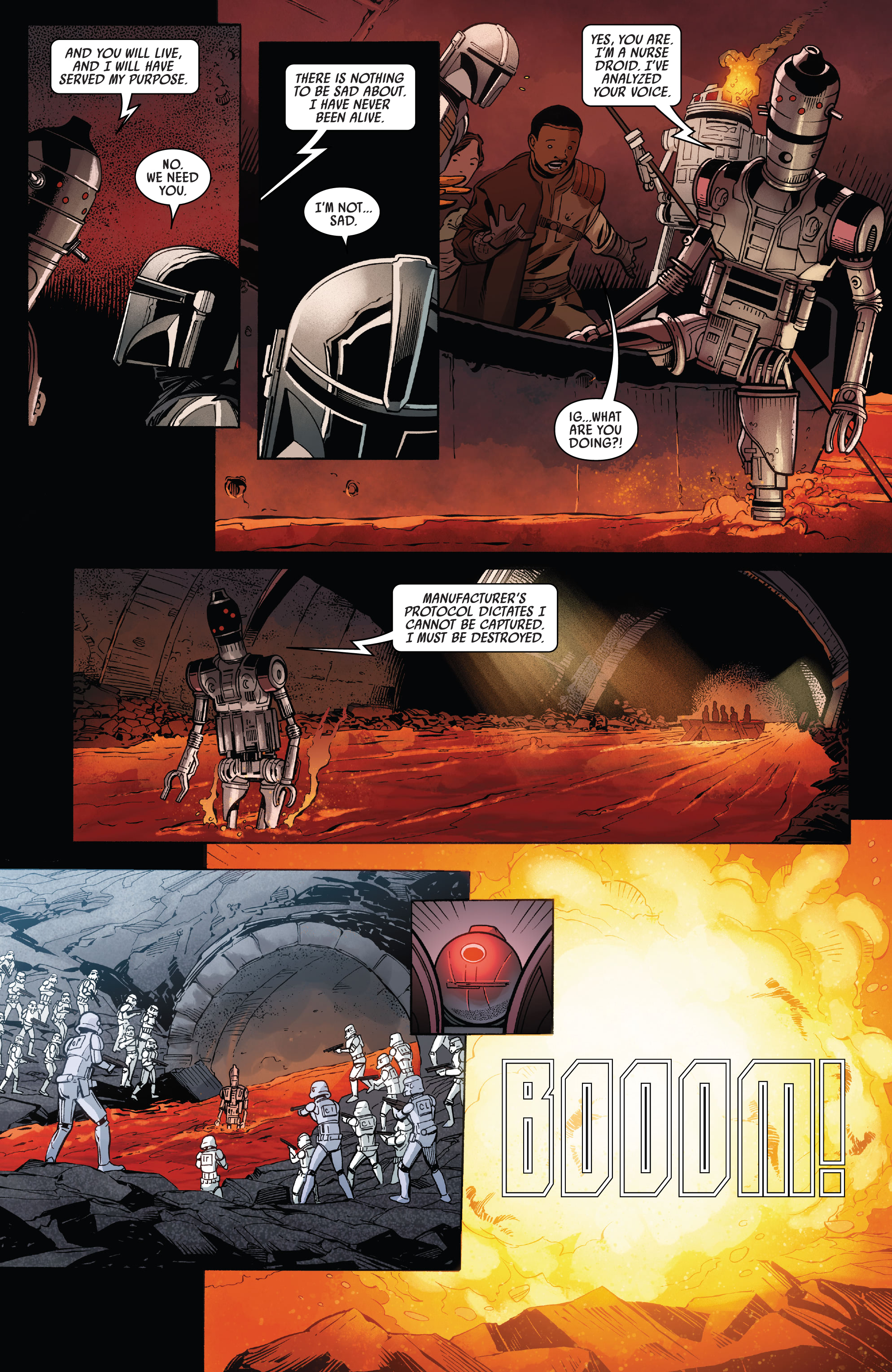 Read online Star Wars: The Mandalorian comic -  Issue #8 - 27