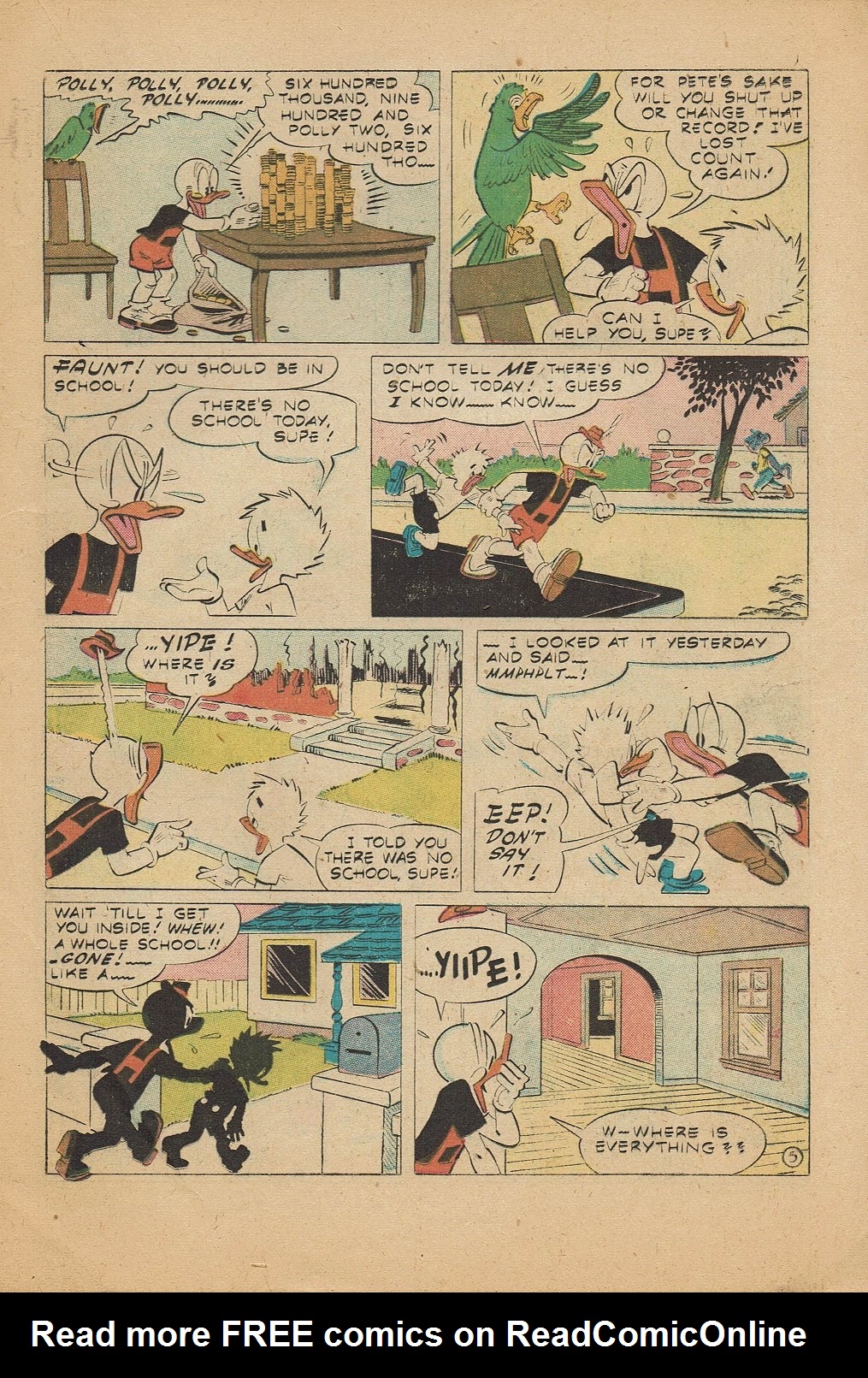 Read online Super Duck Comics comic -  Issue #69 - 17