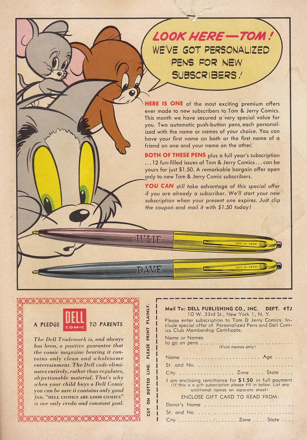 Read online Tom & Jerry Comics comic -  Issue #141 - 35