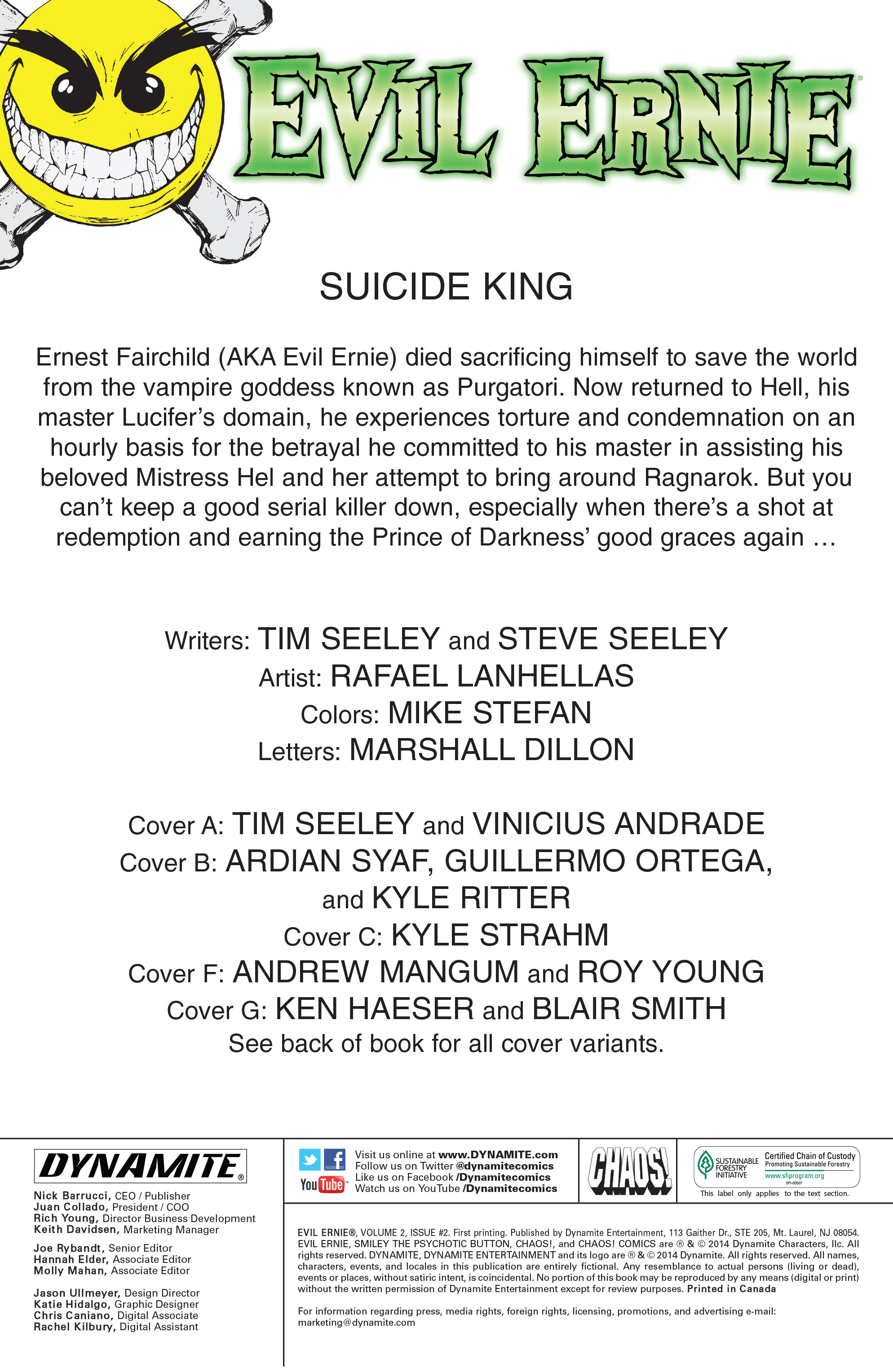 Read online Evil Ernie (2014) comic -  Issue #2 - 3