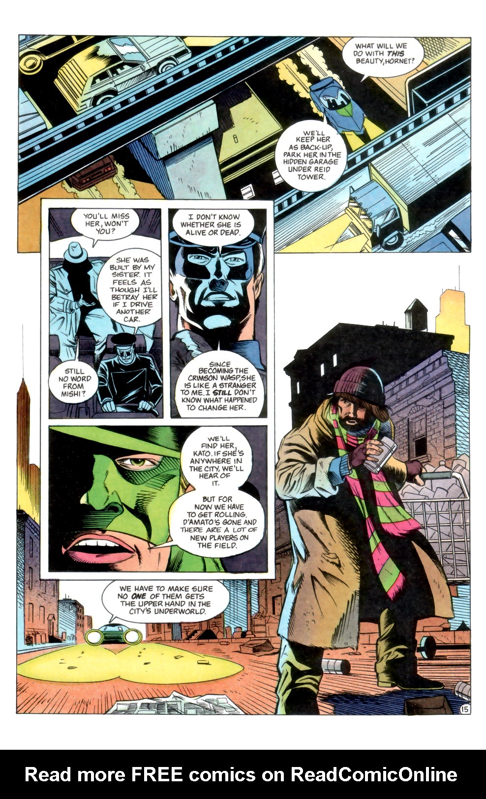 Read online The Green Hornet (1991) comic -  Issue #7 - 16