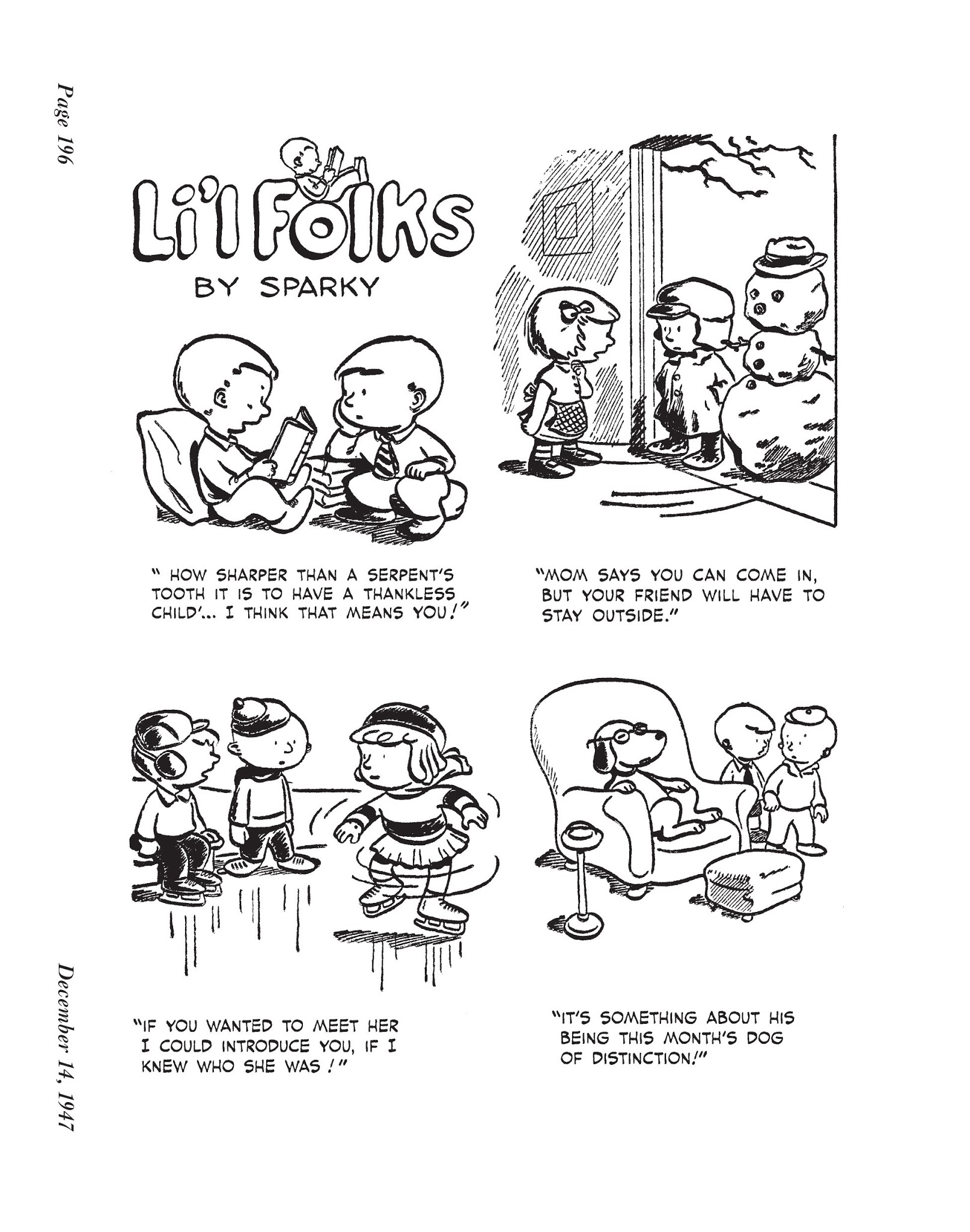 Read online The Complete Peanuts comic -  Issue # TPB 25 - 205