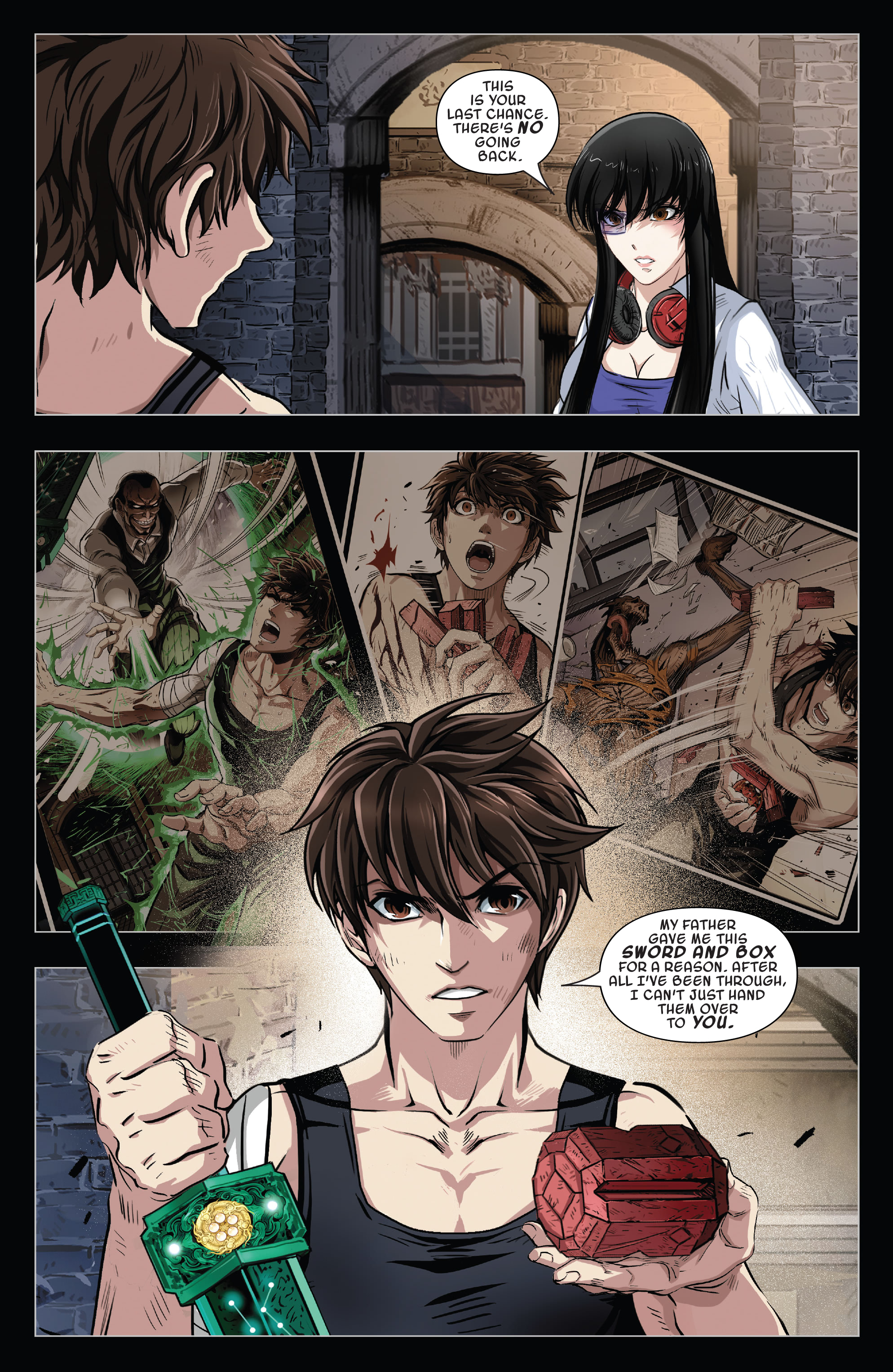 Read online Sword Master comic -  Issue #8 - 19