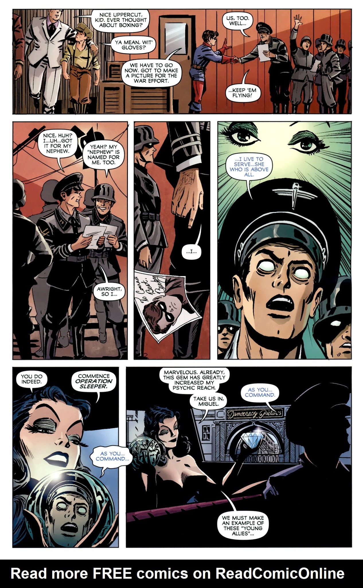 Read online Captain America: Forever Allies comic -  Issue #2 - 12