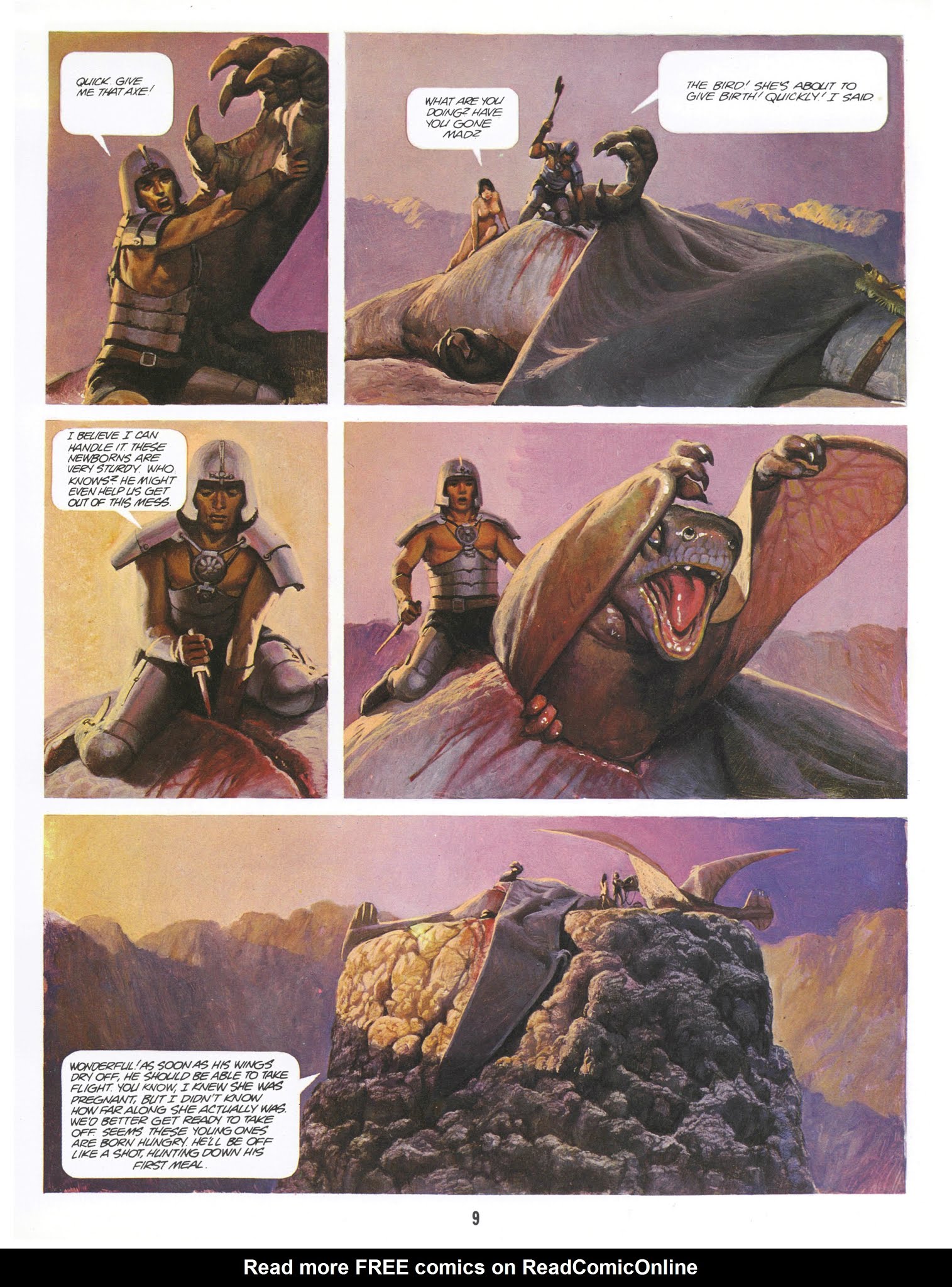 Read online The Mercenary comic -  Issue #1 - 10