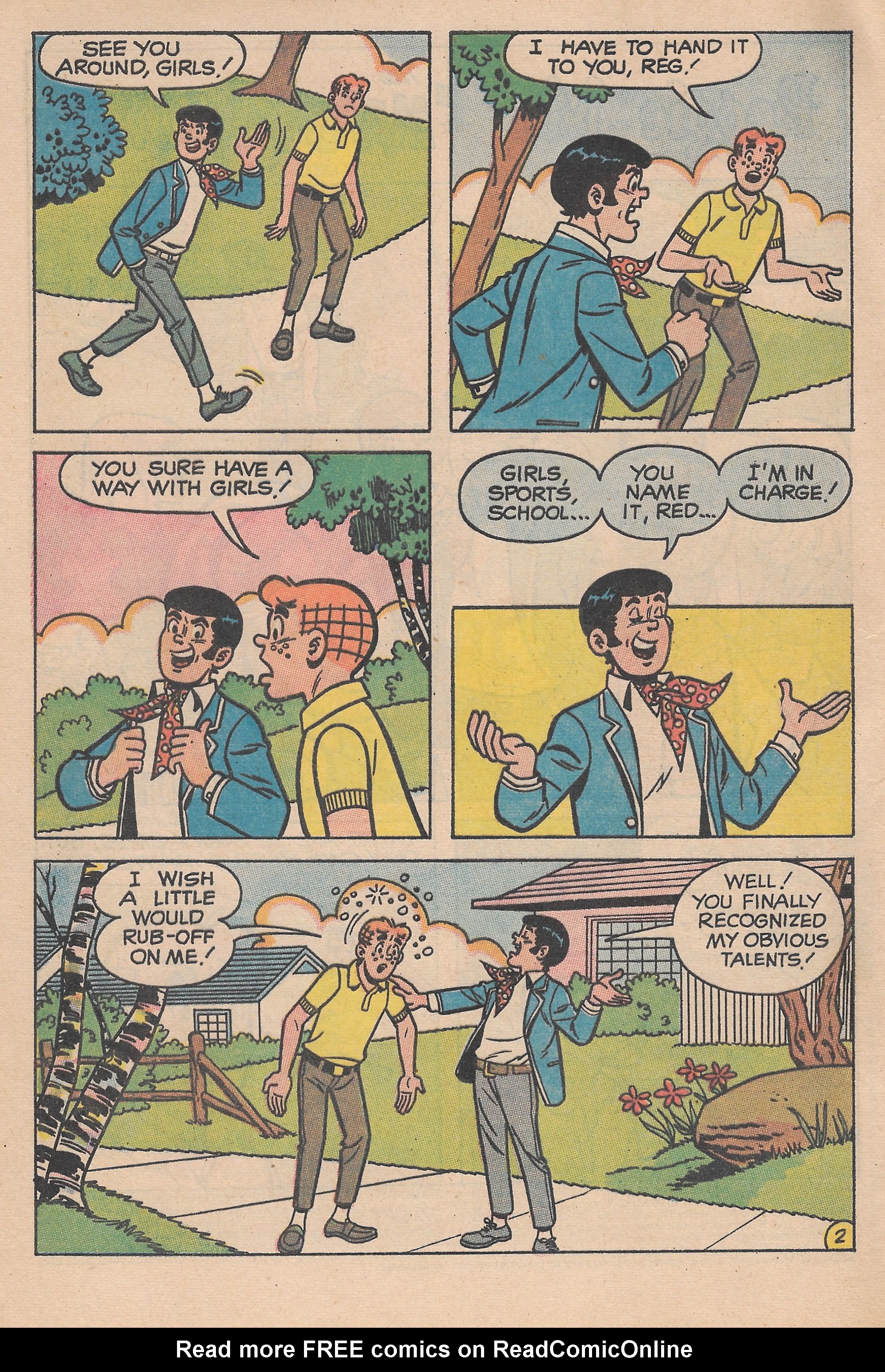Read online Reggie and Me (1966) comic -  Issue #39 - 4