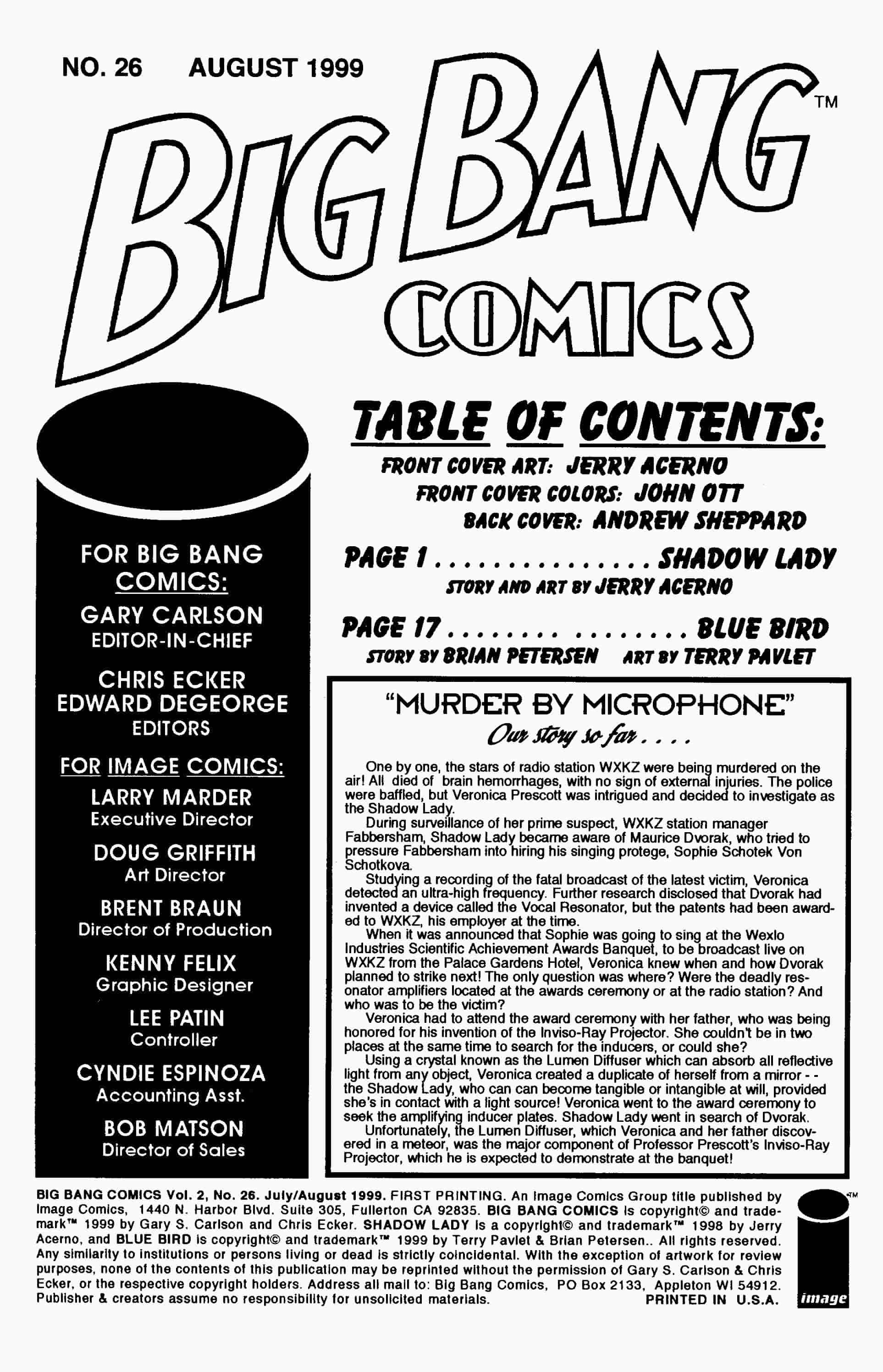 Read online Big Bang Comics comic -  Issue #26 - 2