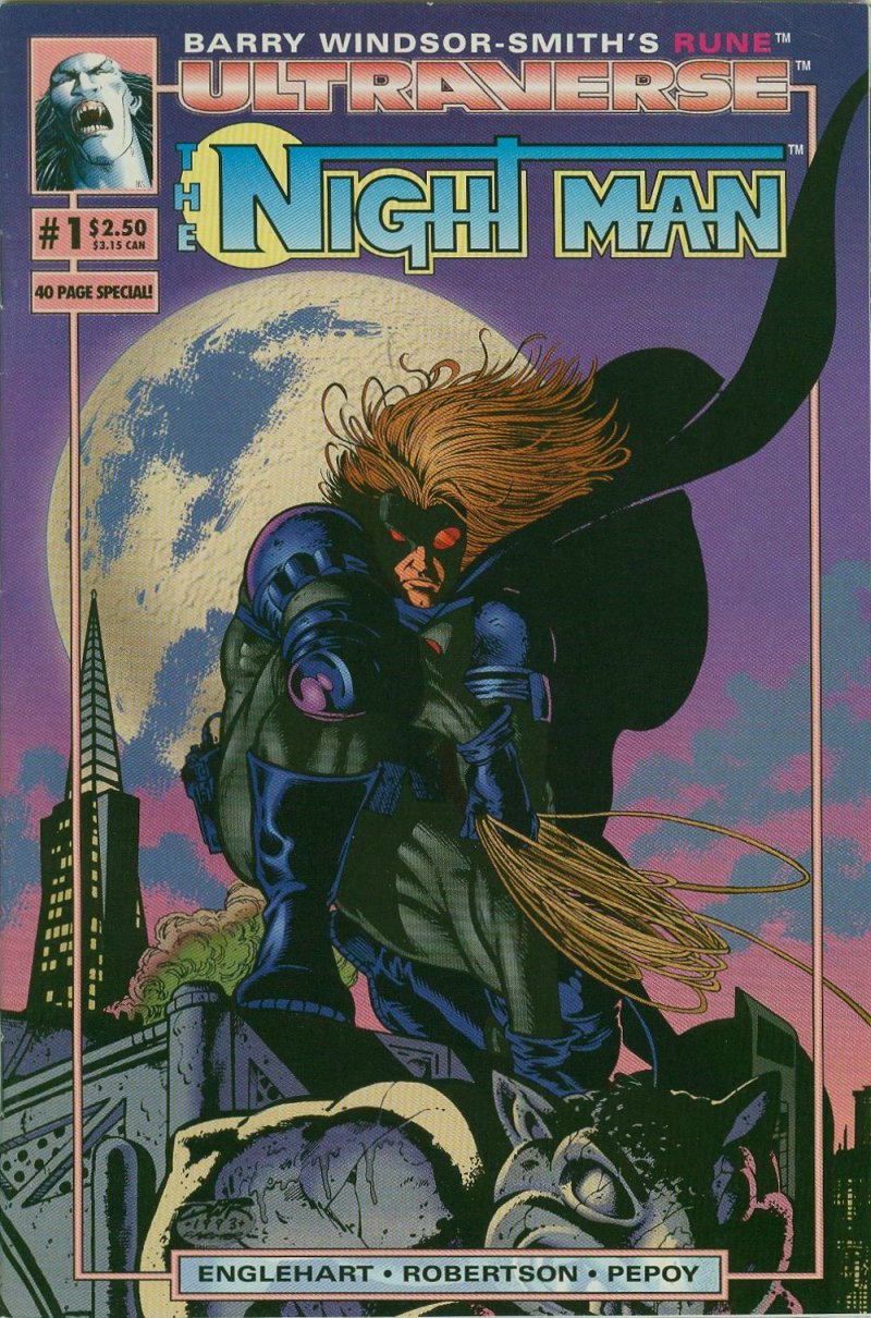 Read online The Night Man comic -  Issue #1 - 1