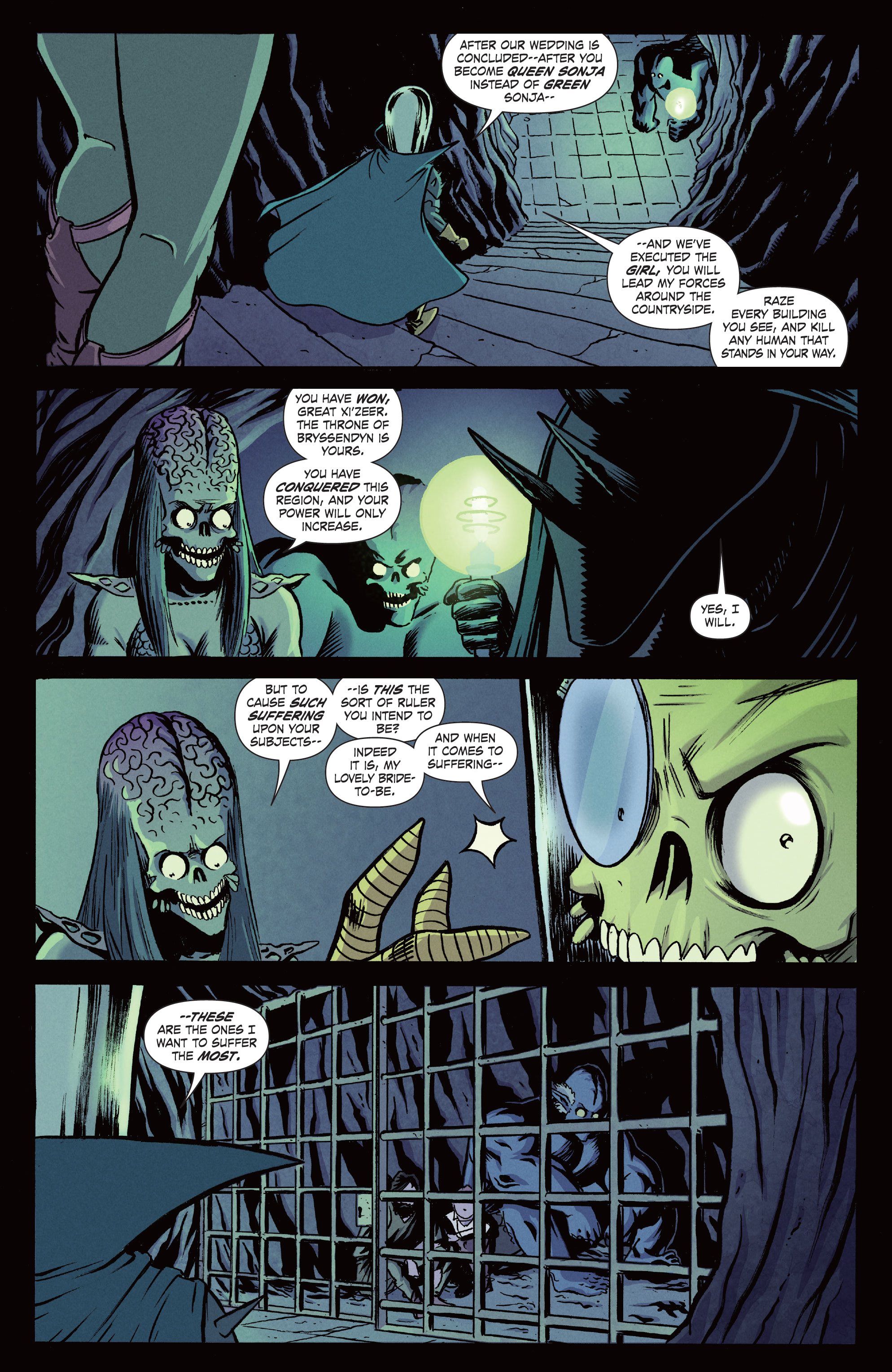 Read online Mars Attacks Red Sonja comic -  Issue #5 - 11