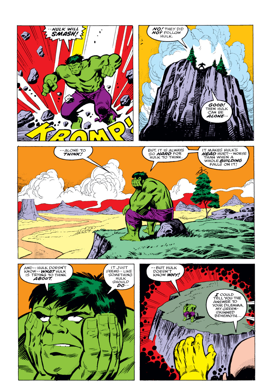 What If? (1977) issue 2 - The Hulk had the brain of Bruce Banner - Page 5