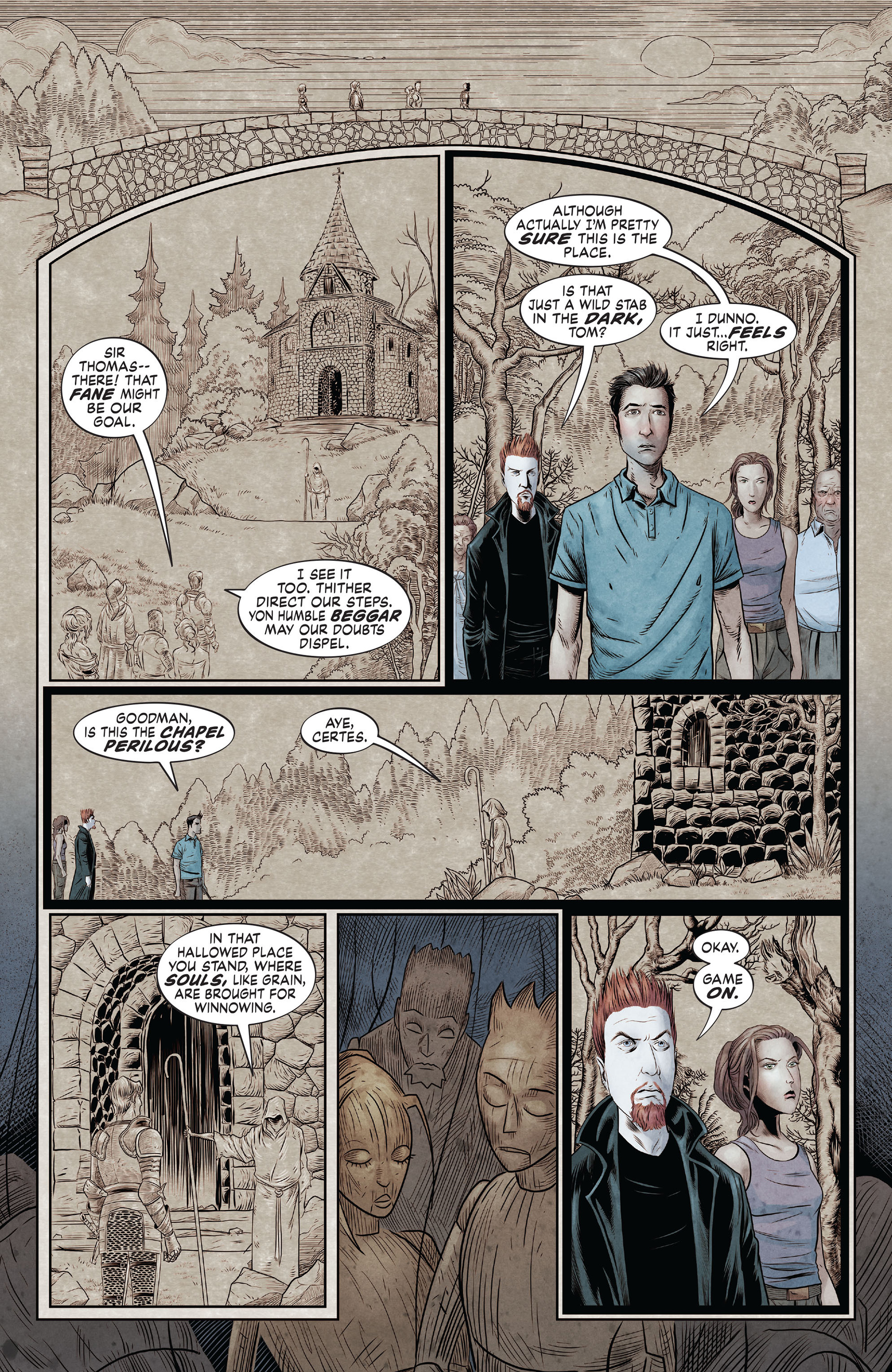 Read online The Unwritten: Apocalypse comic -  Issue #8 - 9