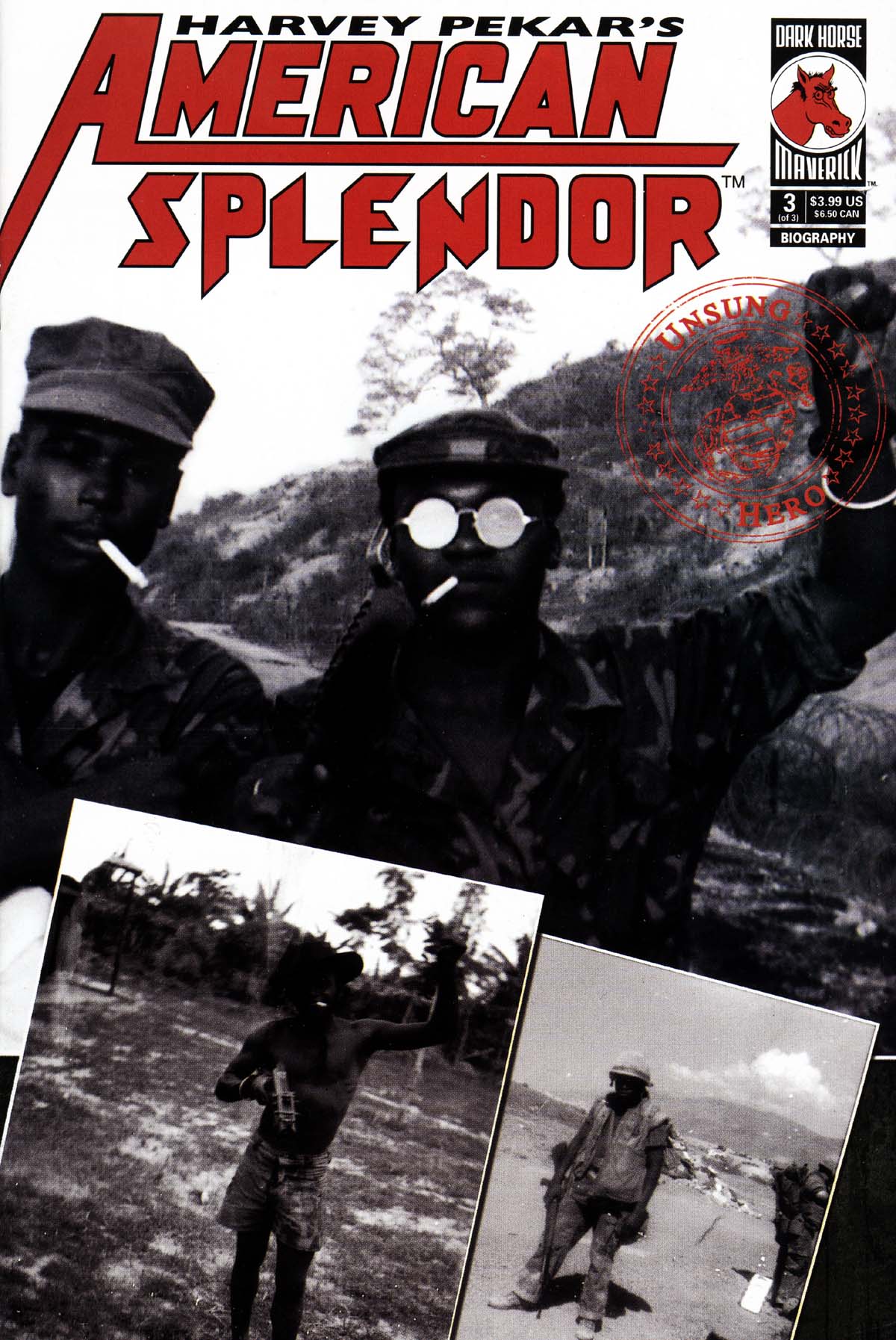 Read online American Splendor: Unsung Hero comic -  Issue #3 - 1
