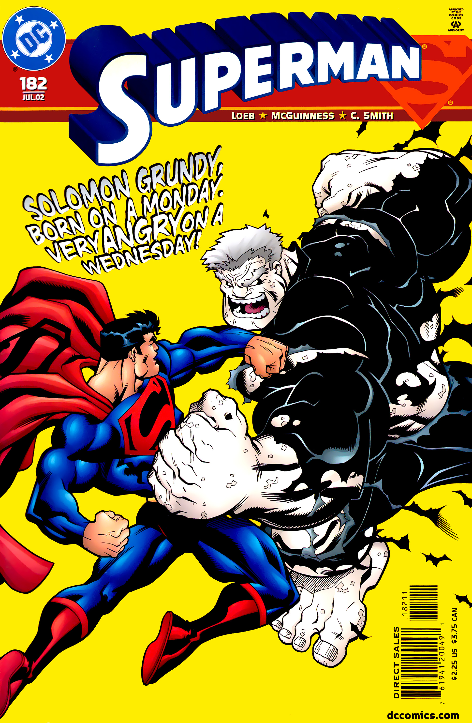 Read online Superman (1987) comic -  Issue #182 - 1