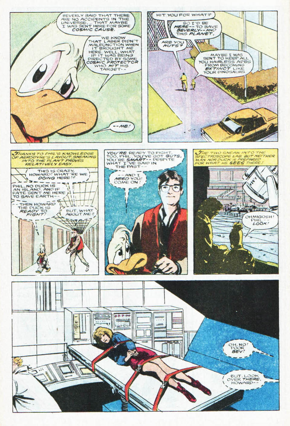 Read online Howard The Duck: The Movie comic -  Issue #3 - 11