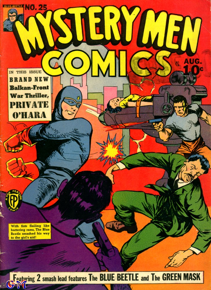 Read online Mystery Men Comics comic -  Issue #25 - 1