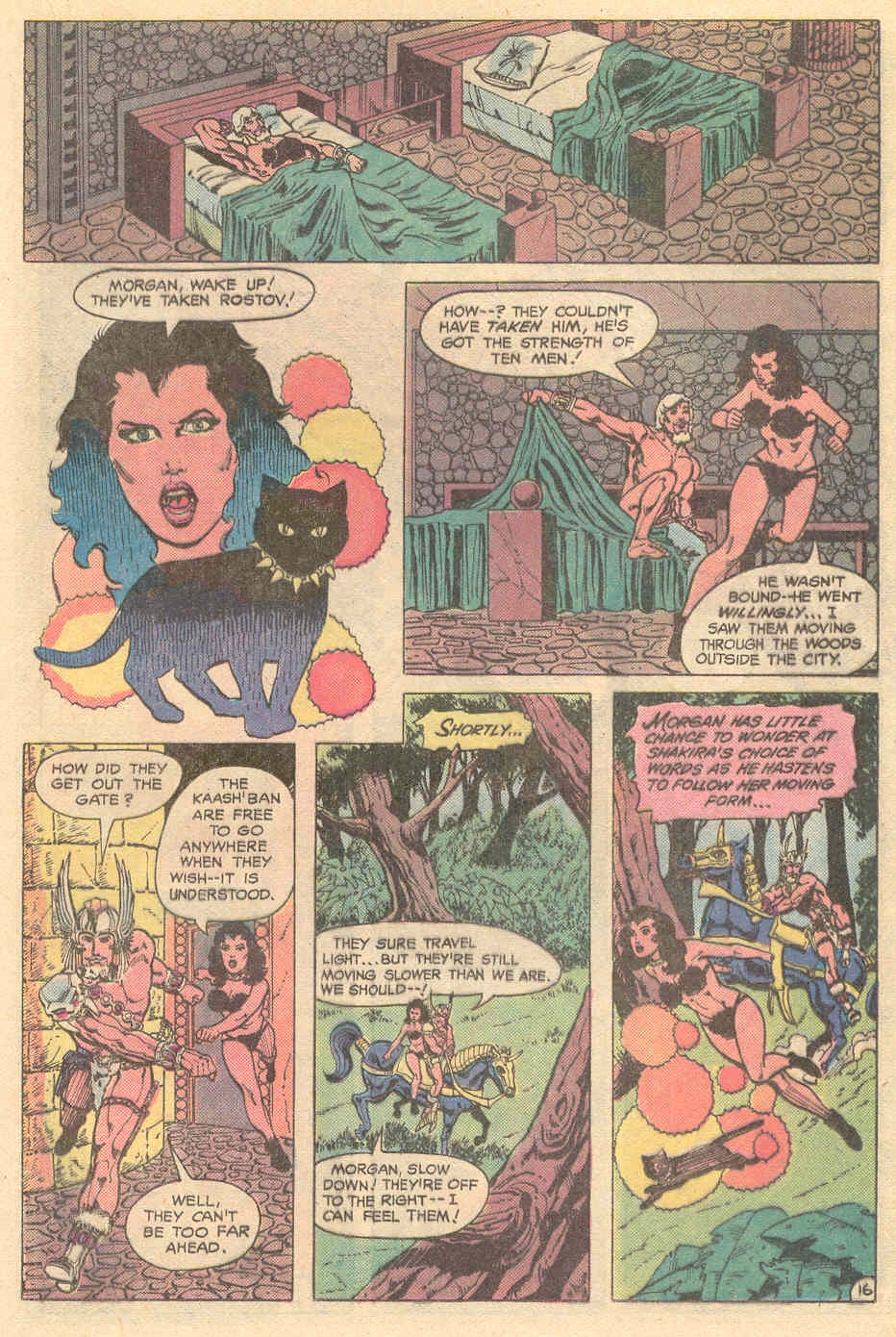 Read online Warlord (1976) comic -  Issue #63 - 16
