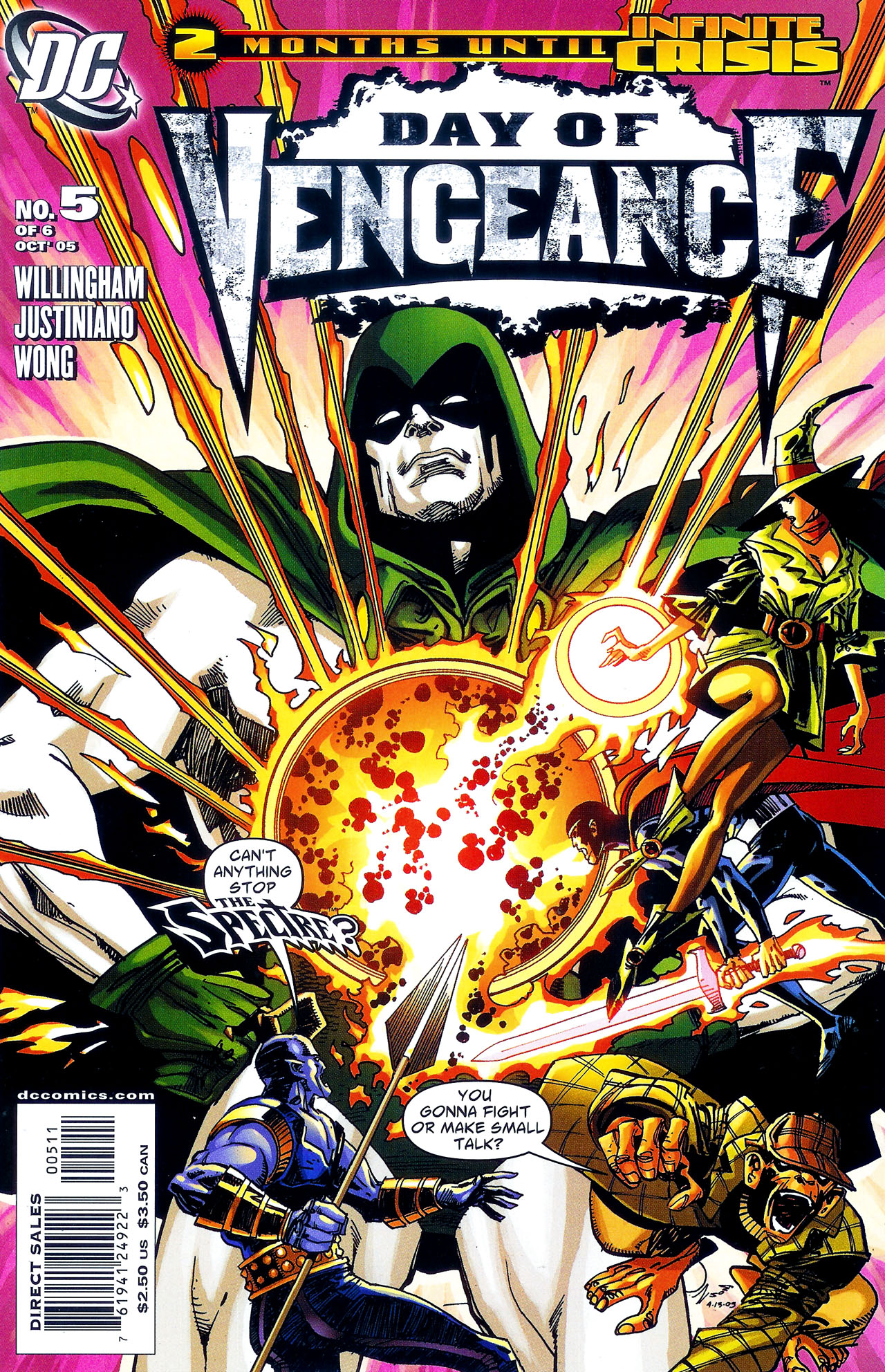 Read online Day of Vengeance comic -  Issue #5 - 1
