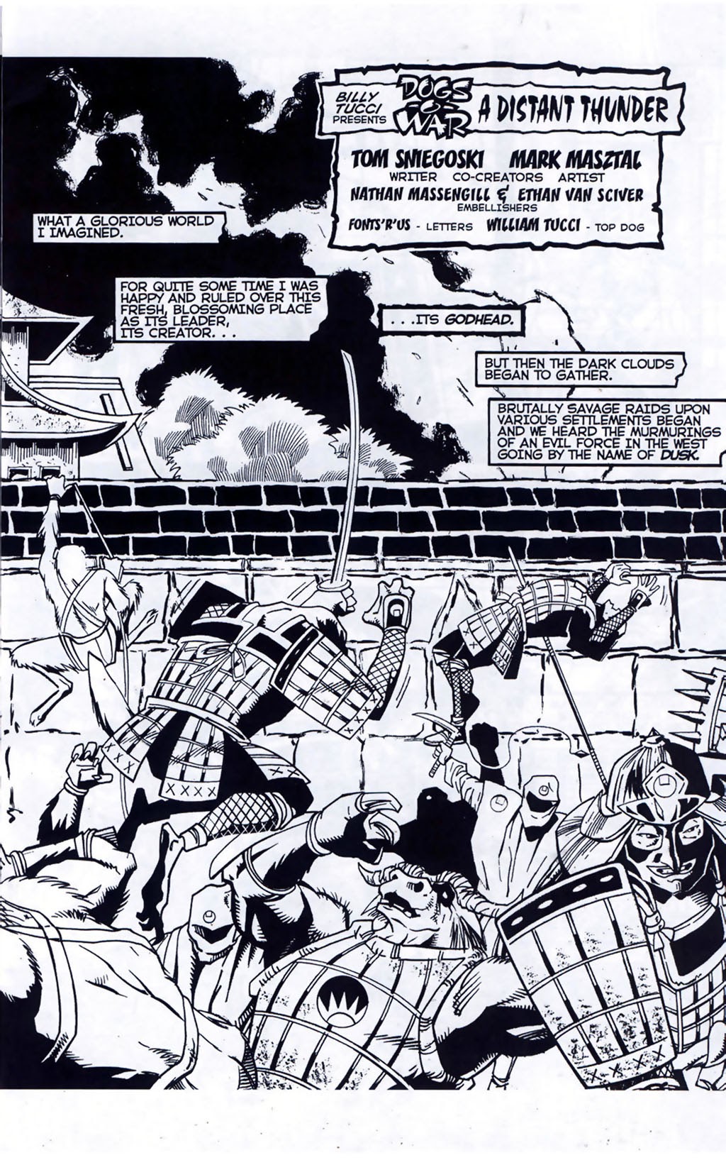 Read online Dogs-O-War comic -  Issue #1 - 6