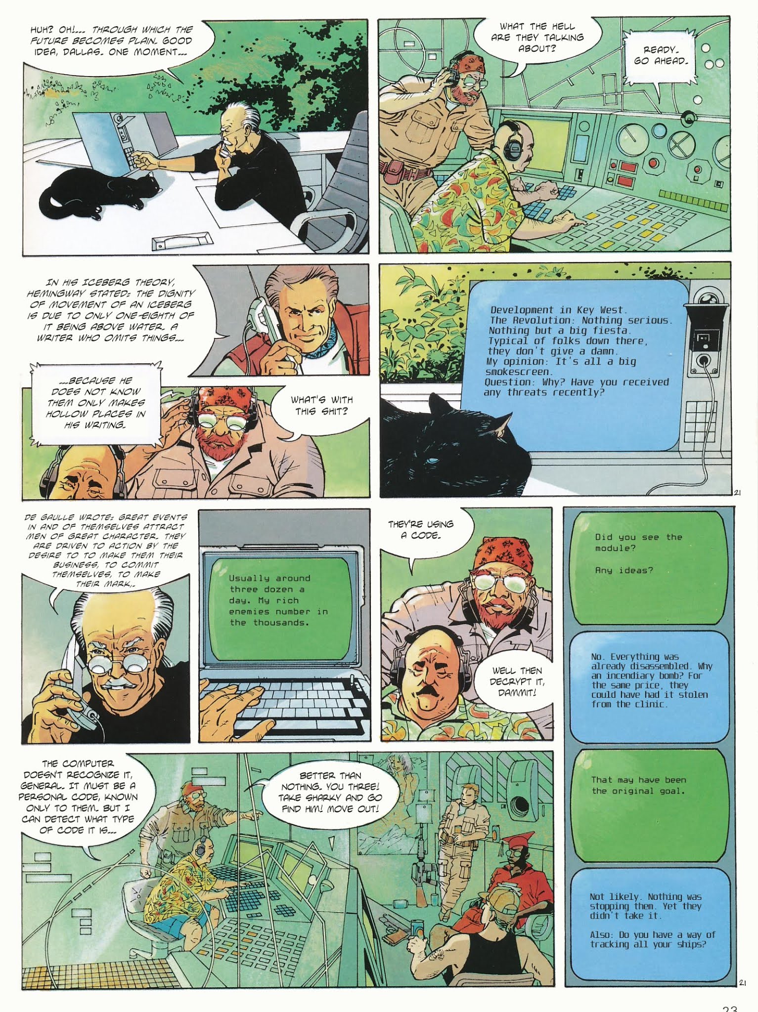 Read online Dallas Barr comic -  Issue #1 - 23