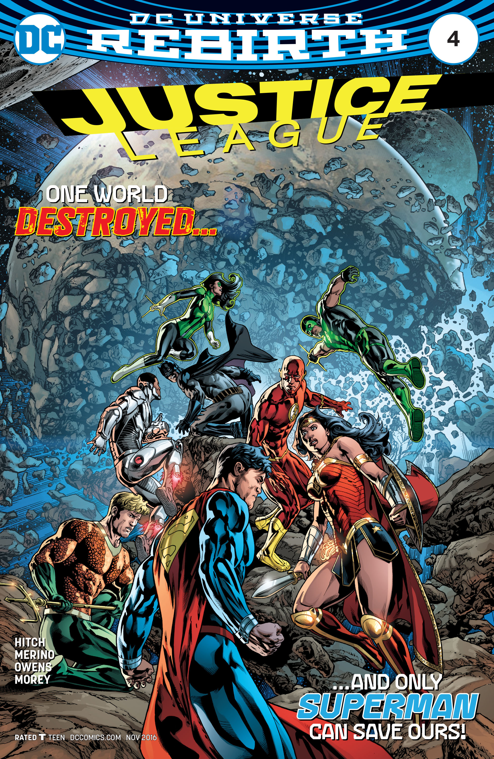 Read online Justice League (2016) comic -  Issue #4 - 1